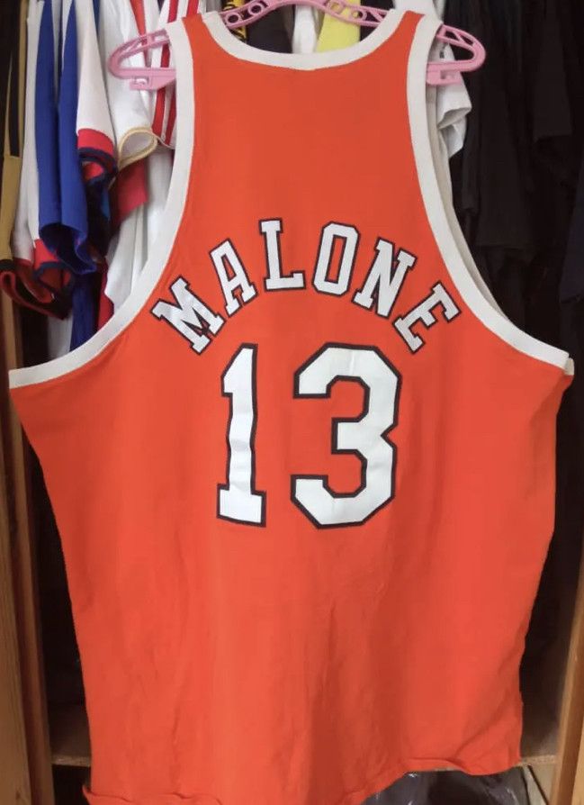 NBA Retro Malone#13 Spirits Of StLouis Jersey Worn by John Cena Size US XL / EU 56 / 4 - 2 Thumbnail