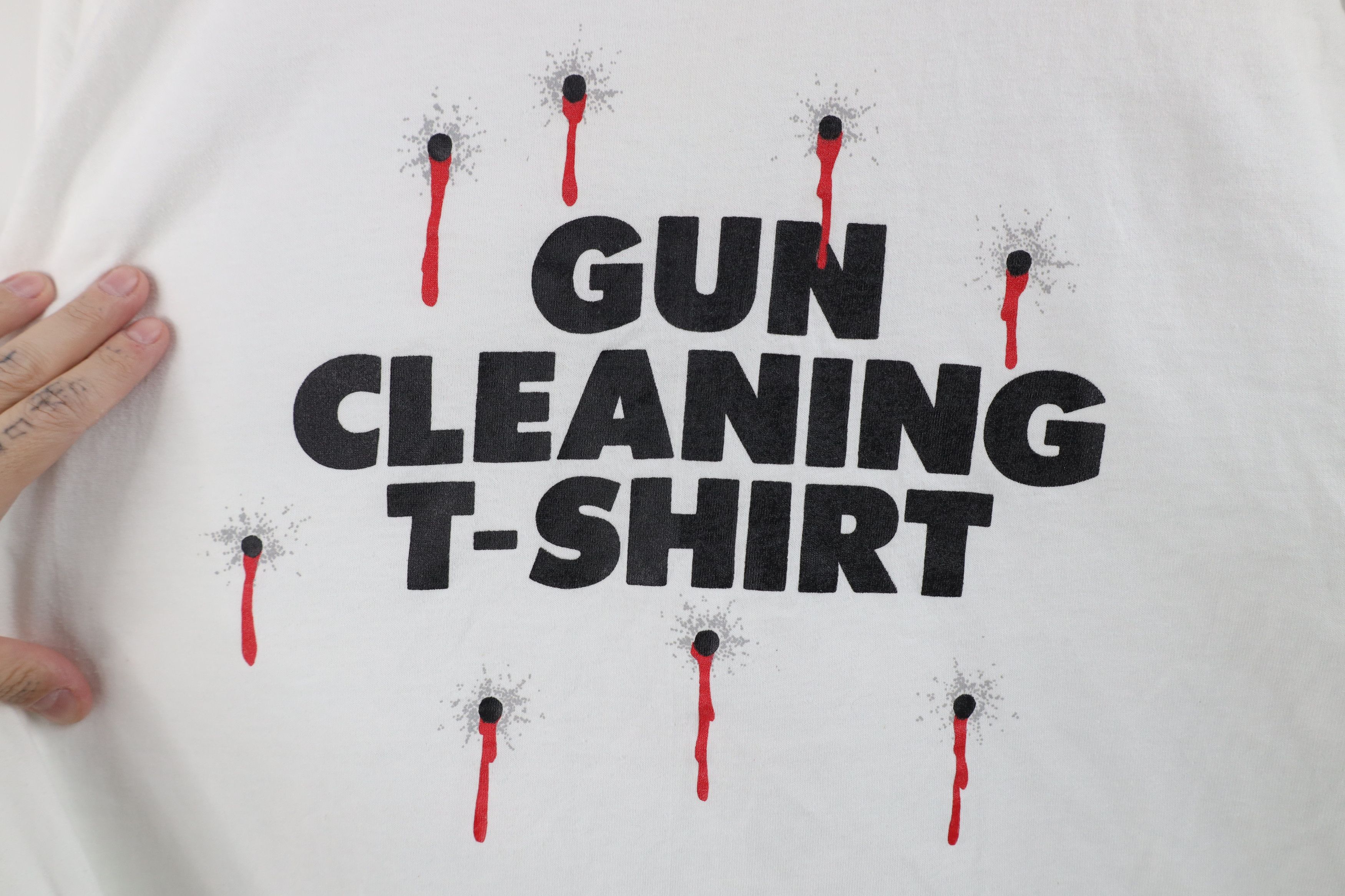 Vintage Vintage 80s 90s Cleaning T-Shirt Short Sleeve T-Shirt USA Size US XL / EU 56 / 4 - 4 Thumbnail