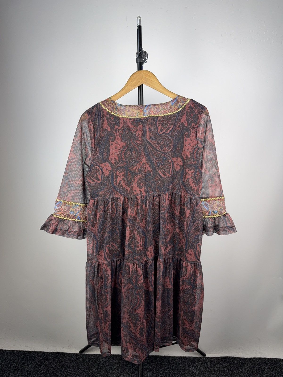 Other Bodyflirt Sheer Paisley Boho Mesh Dress – JPG Style Size M / US 6-8 / IT 42-44 - 7 Thumbnail