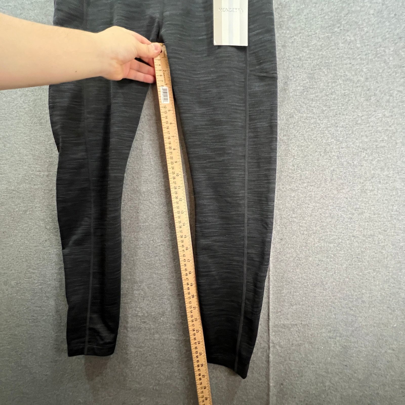 Other MONDETTA Black High Waisted Leddings Women's Size Medium Size 28" / US 6 / IT 42 - 6 Thumbnail