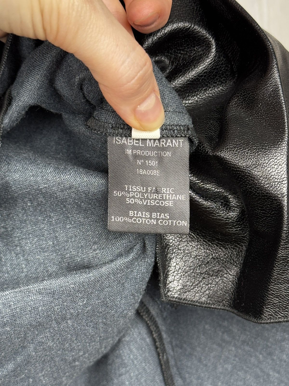Isabel Marant Etoile Isabel Marant Étoile Zeist Ruffled Faux Leather Skirt Black Size 28" / US 6 / IT 42 - 10 Thumbnail