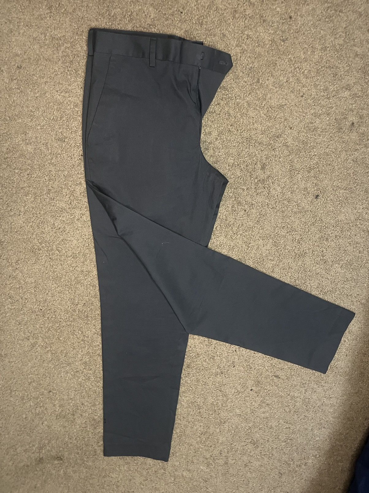 Express Gray express slim fit troussers Size US 32 / EU 48 - 4 Thumbnail