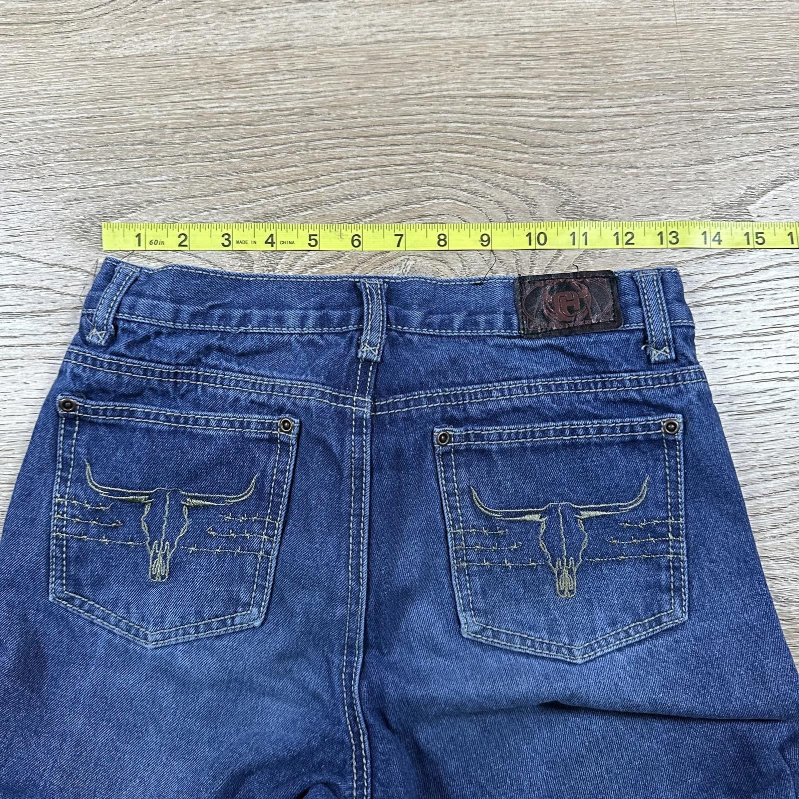 Cowboy Equipment Cowboy Women Jeans 14 Blue Straight Vintage Size 34" / US 12 / IT 48 - 5 Thumbnail
