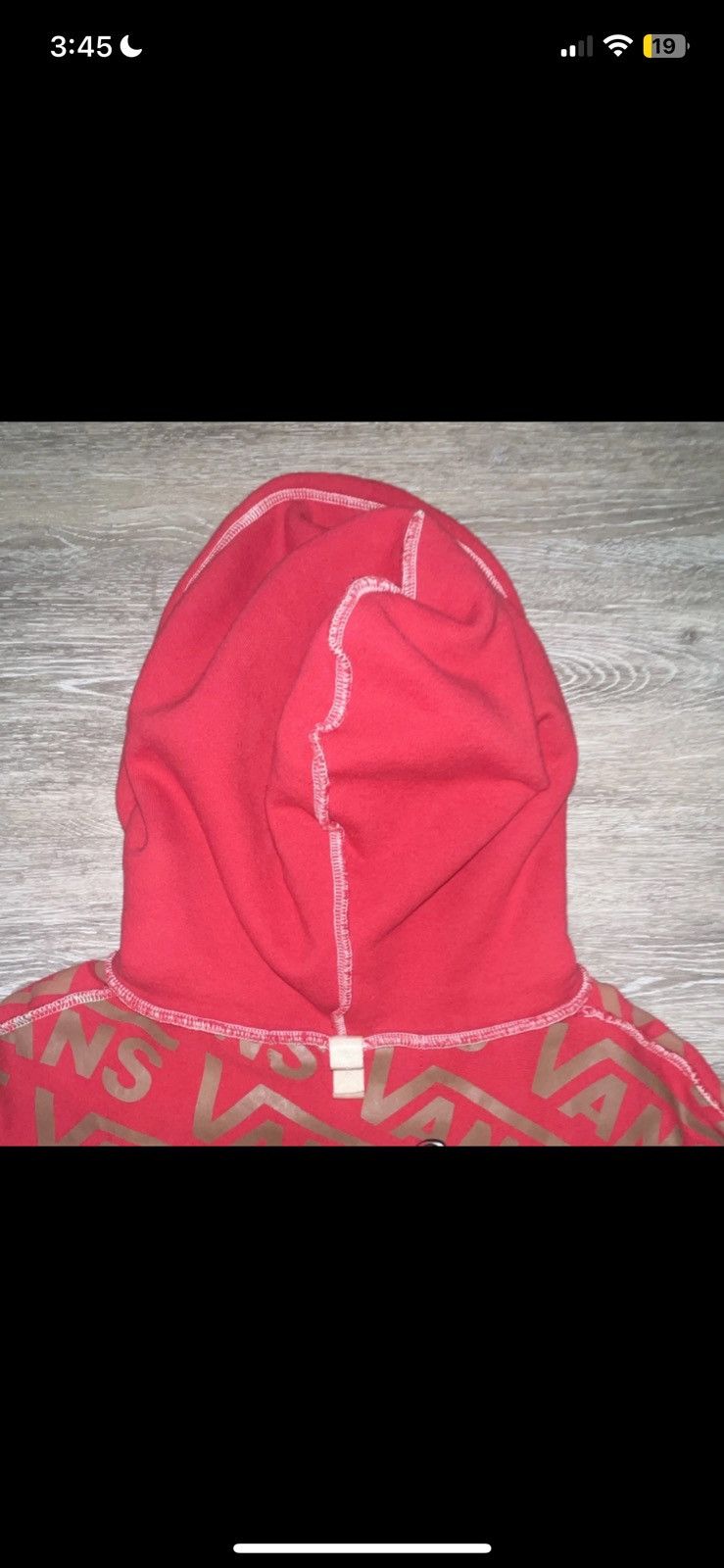 Advisory Board Crystals × Vans Vans Advisory Board Crystals Opal Shoebox Hoodie XL Red Size US XL / EU 56 / 4 - 20 Thumbnail