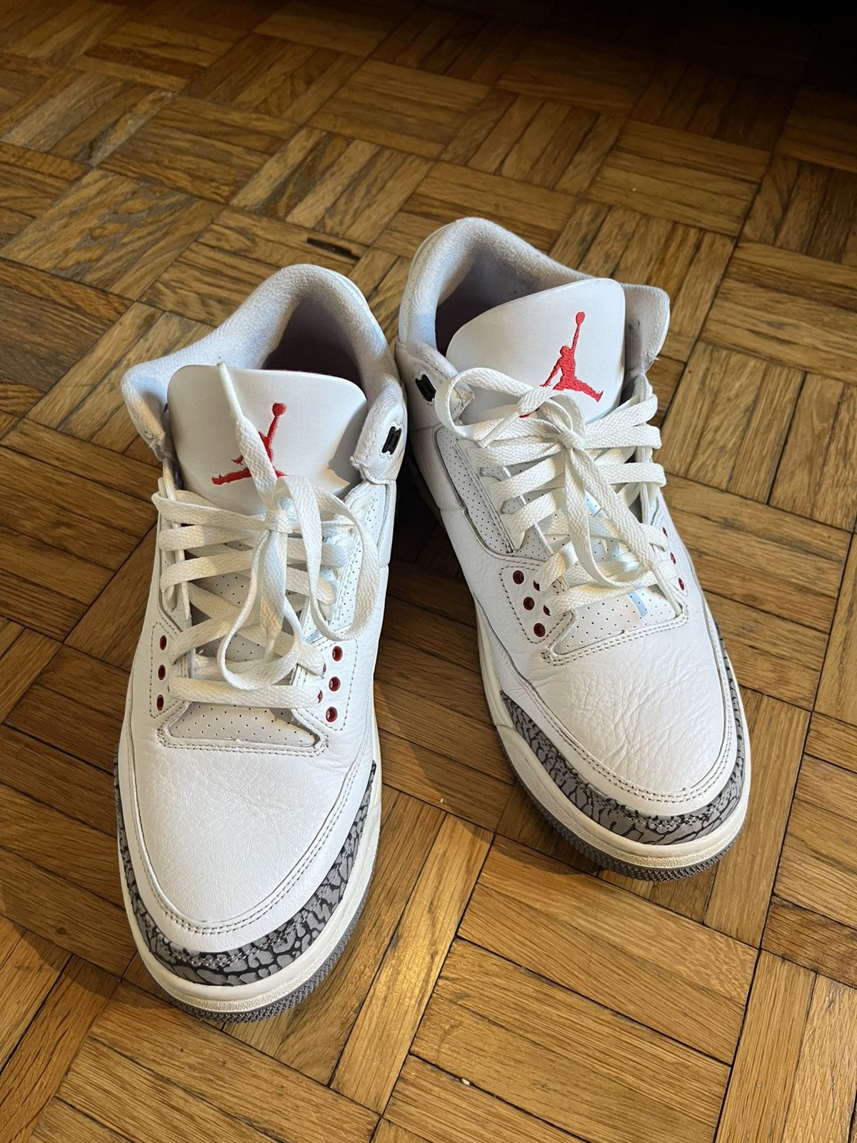 Jordan Brand Air Jordan 3 White Cement Reimagined Size US 10.5 / EU 43-44 - 4 Thumbnail