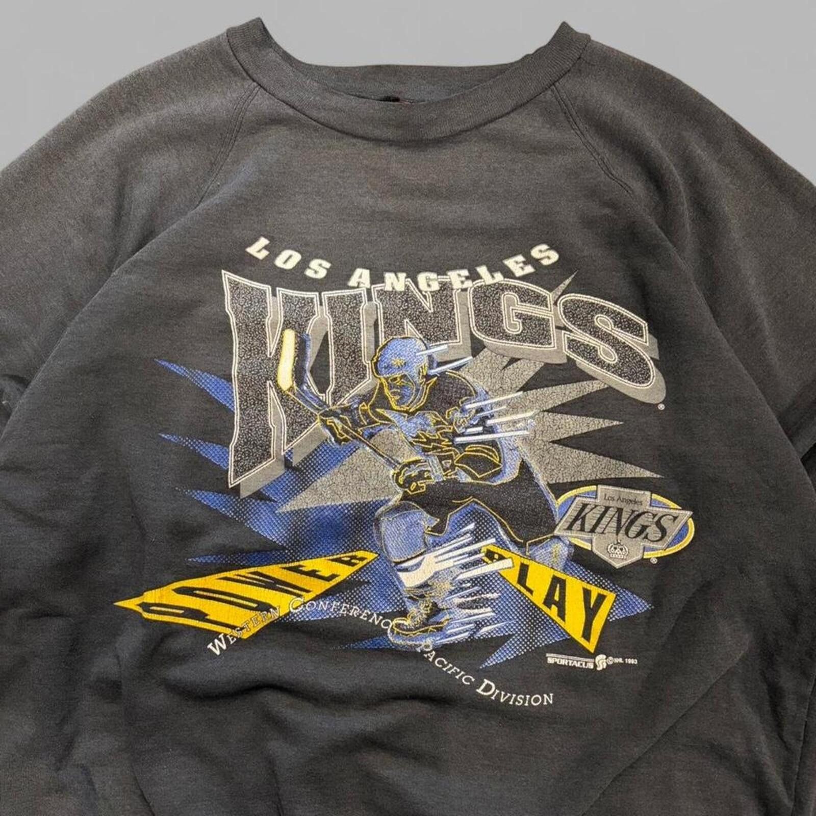 NHL Vintage 1993 Los Angeles King NHL Crewneck Size US L / EU 52-54 / 3 - 5 Thumbnail