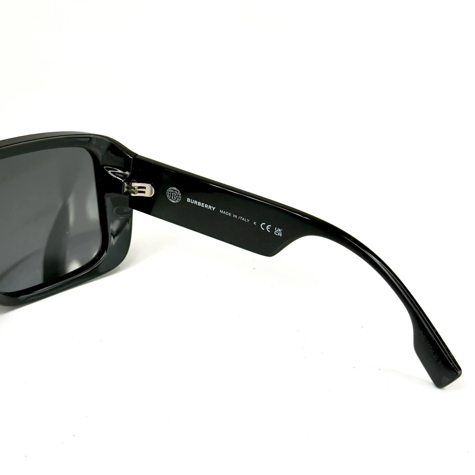 Burberry BURBERRY 4401 URBAN BE4401U Black Bold Logo Wrap Mask Size ONE SIZE - 7 Thumbnail