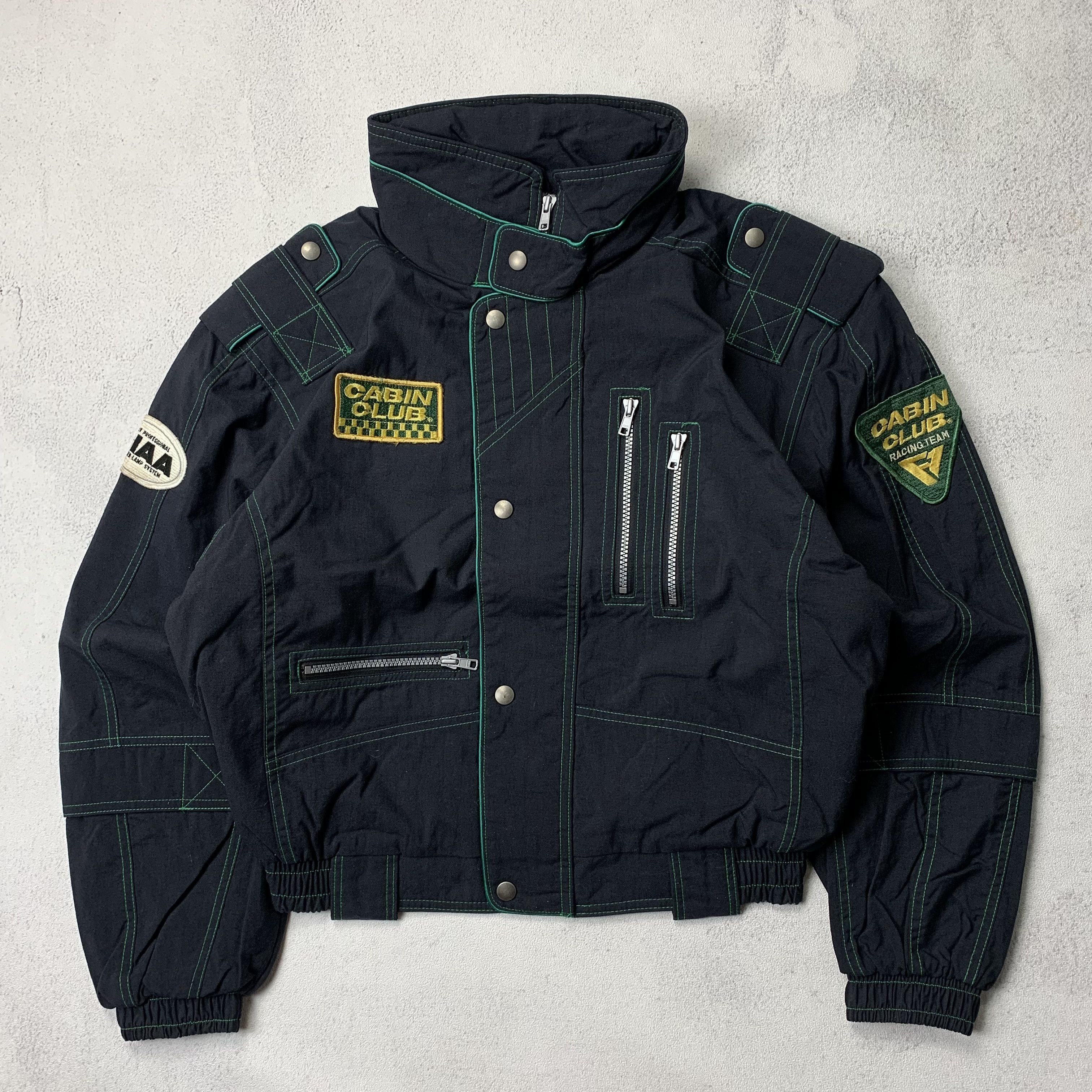 Gear for Sports Vintage Cabin Club Racing Team PIAA Rally Racing Jacket ...