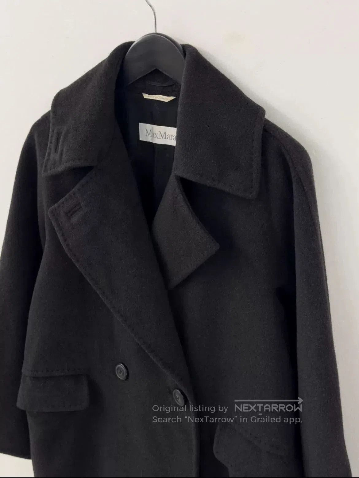 Max Mara Max Mara Wool Blend Coat for Women. Size M / US 6-8 / IT 42-44 - 3 Thumbnail