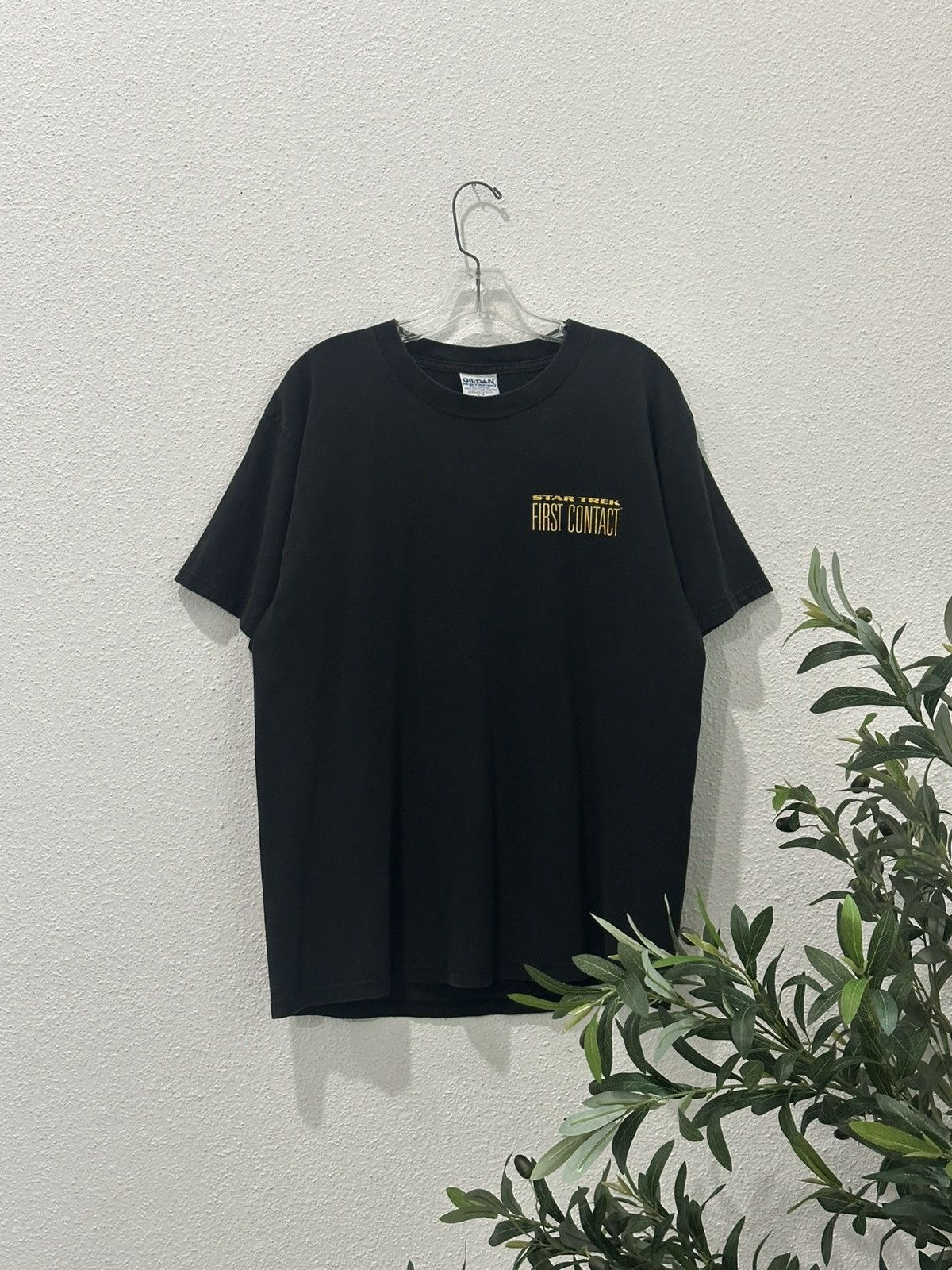 Star Wars Vintage 90s Star Trek First Contact 1996 Movie Promo Tee L Size US L / EU 52-54 / 3 - 5 Thumbnail