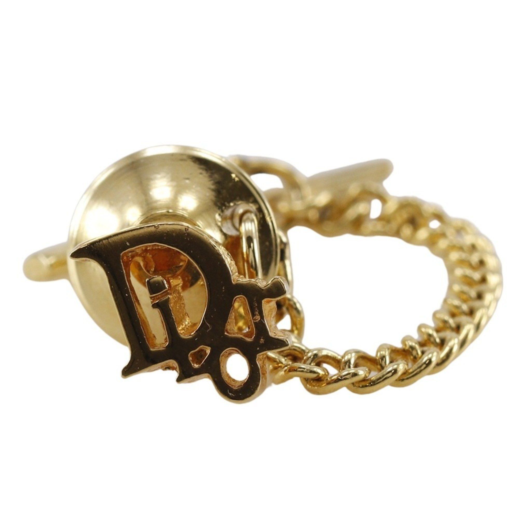 Dior Christian Dior Tie Tack, Pin, Pin Brooch, Gold Plated, Tuck, Men's Size ONE SIZE - 1 Thumbnail