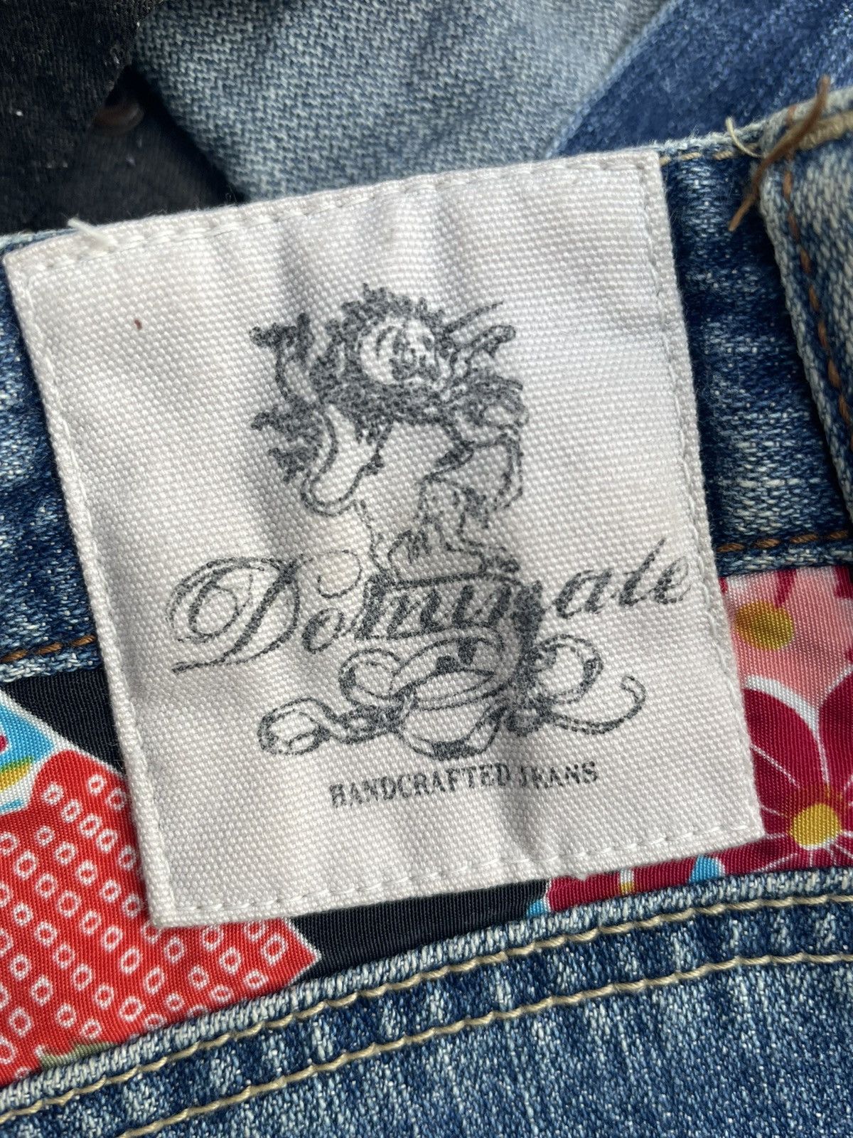 If Six Was Nine Dominate Handcrafted Double Waist Denim Size US 31 - 13 Thumbnail