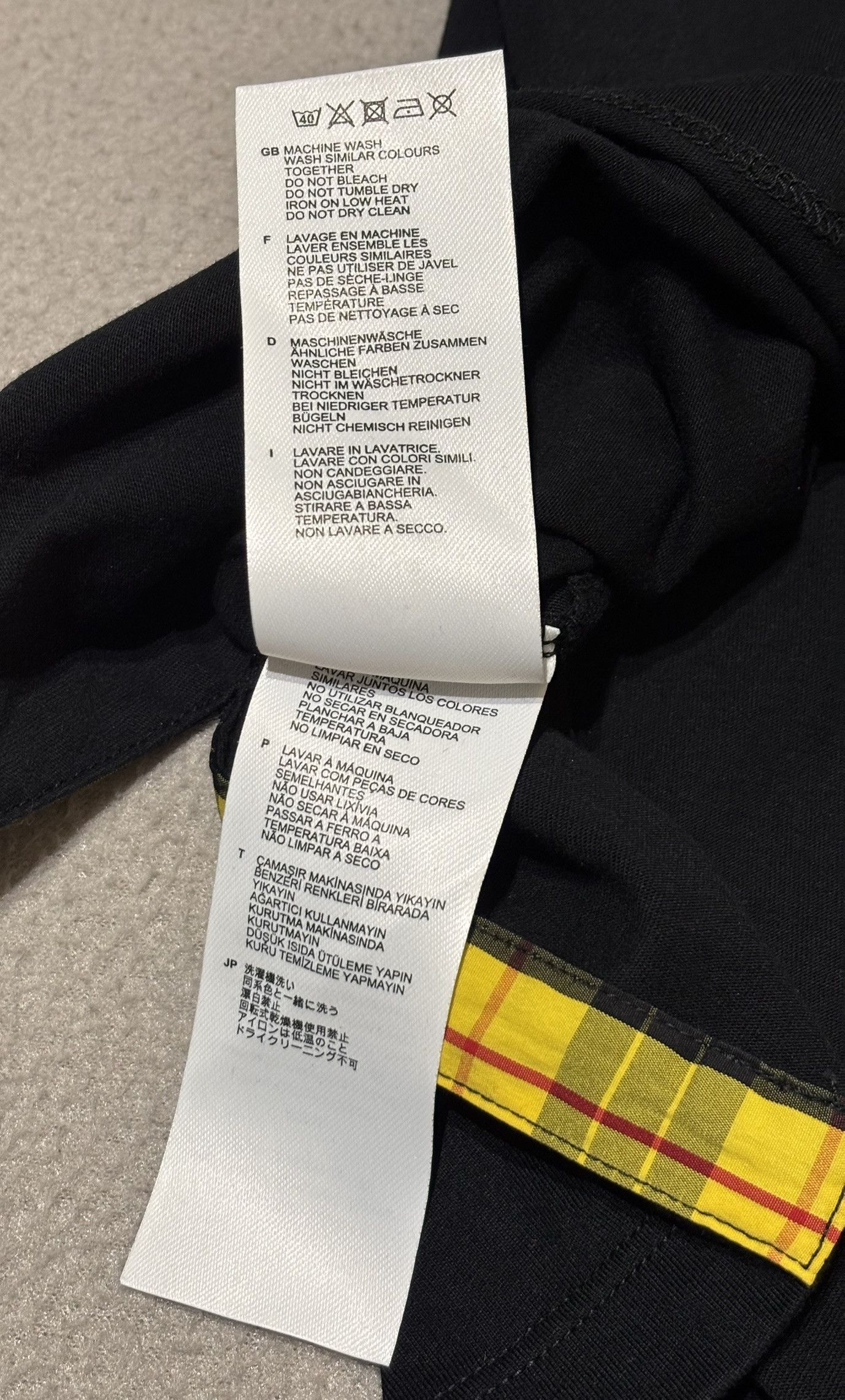 Fred Perry Fred Perry Black Yellow Check T-Shirt size 42 Size M / US 6-8 / IT 42-44 - 14 Thumbnail