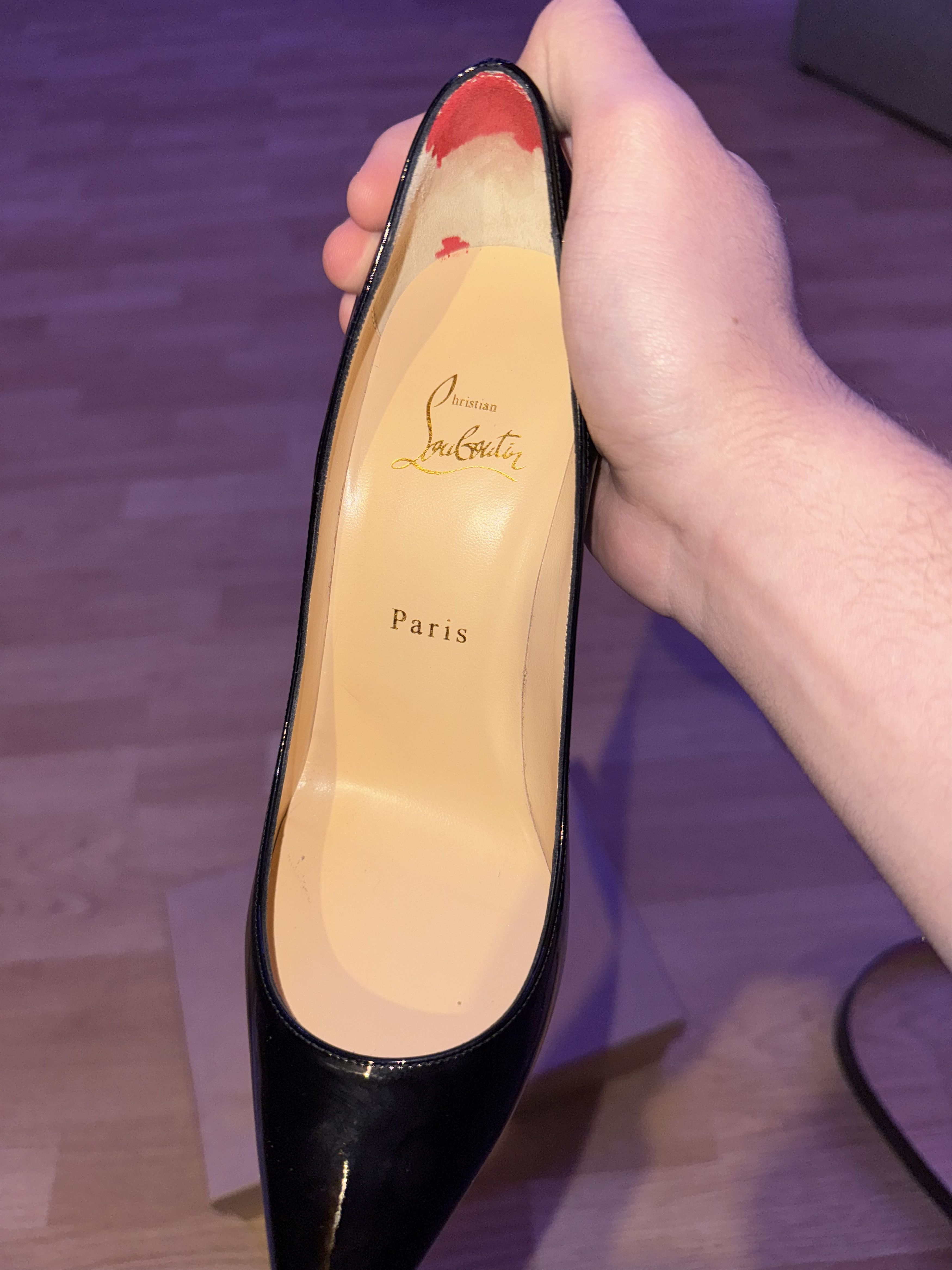 Christian Louboutin KATE 100 Size US 8.5 / IT 38.5 - 7 Thumbnail