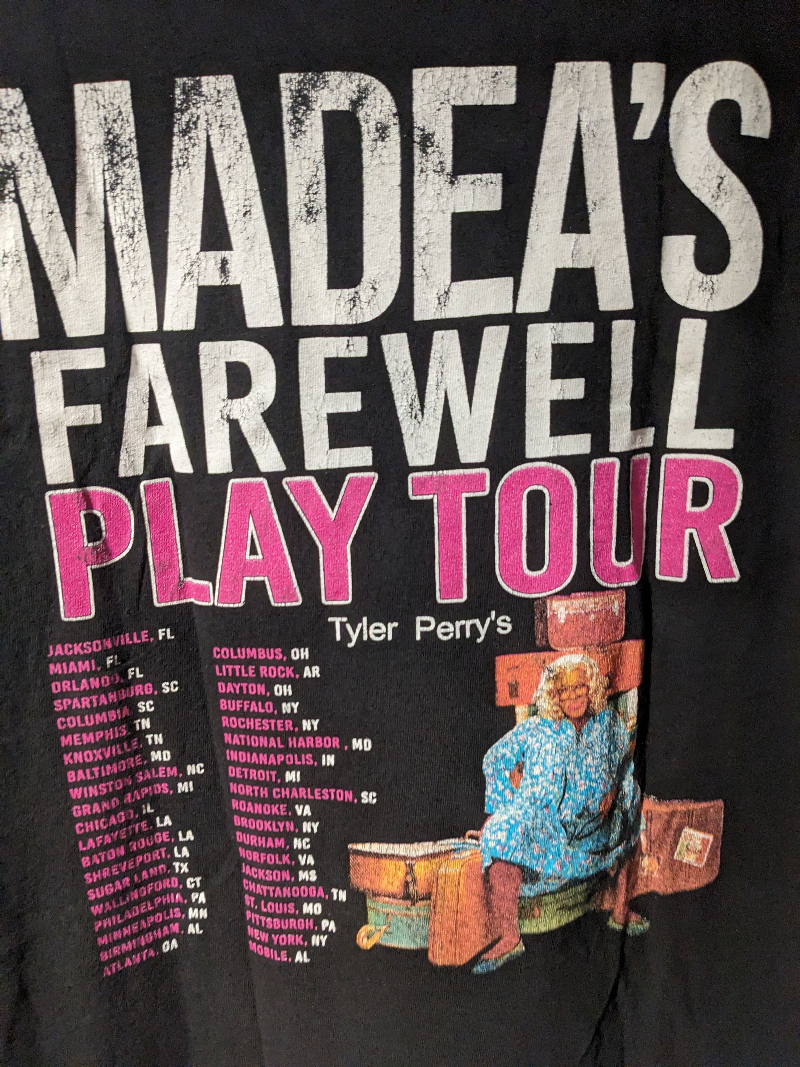 Delta × Other Tyler Perry Madea's Farewell Play Tour X-Large T-shirt Size US XL / EU 56 / 4 - 5 Thumbnail