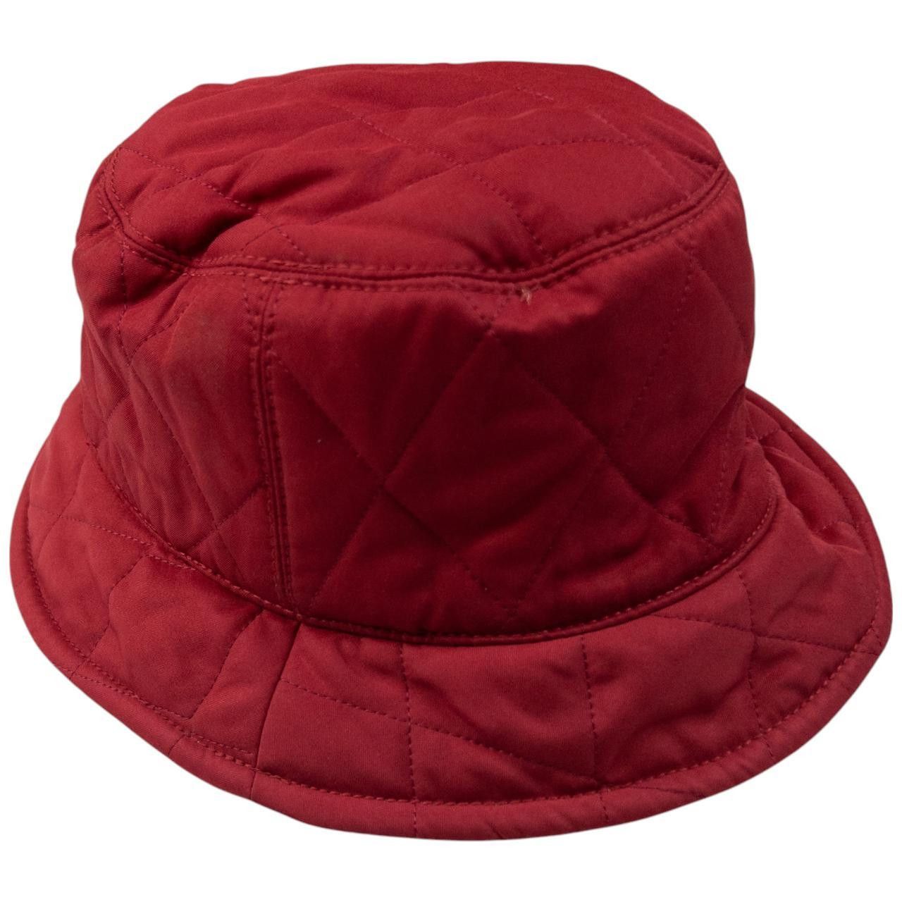 Burberry Burberry Nova Check Reversible Quilted Bucket Hat Size S Size ONE SIZE - 6 Thumbnail