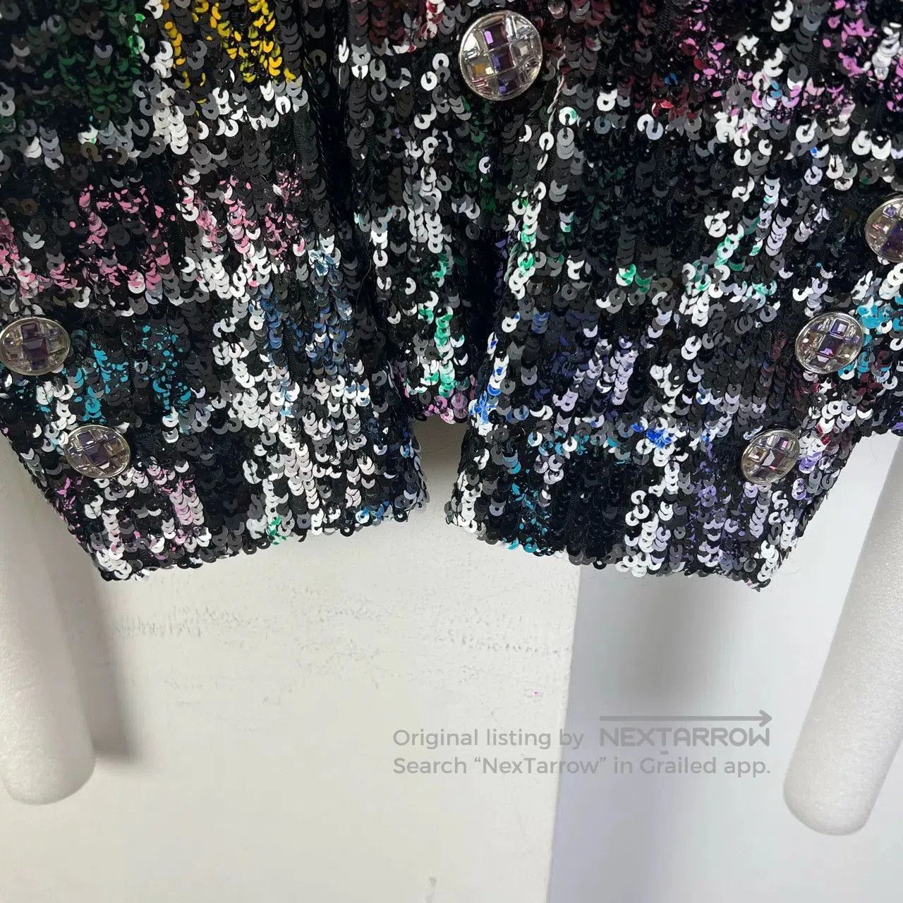 Chanel Chanel 22a Sequin Tweed Jacket. Size US M / EU 48-50 / 2 - 5 Thumbnail