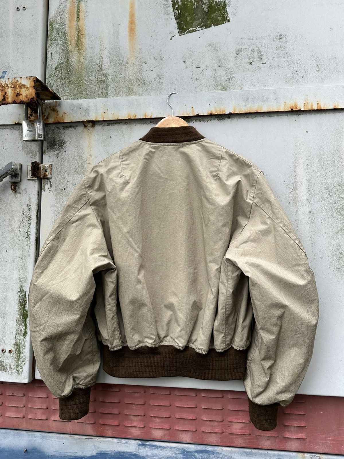 Vintage 👹Vintage Spats Reversible Nylon Bomber Jacket Size US M / EU 48-50 / 2 - 11 Thumbnail