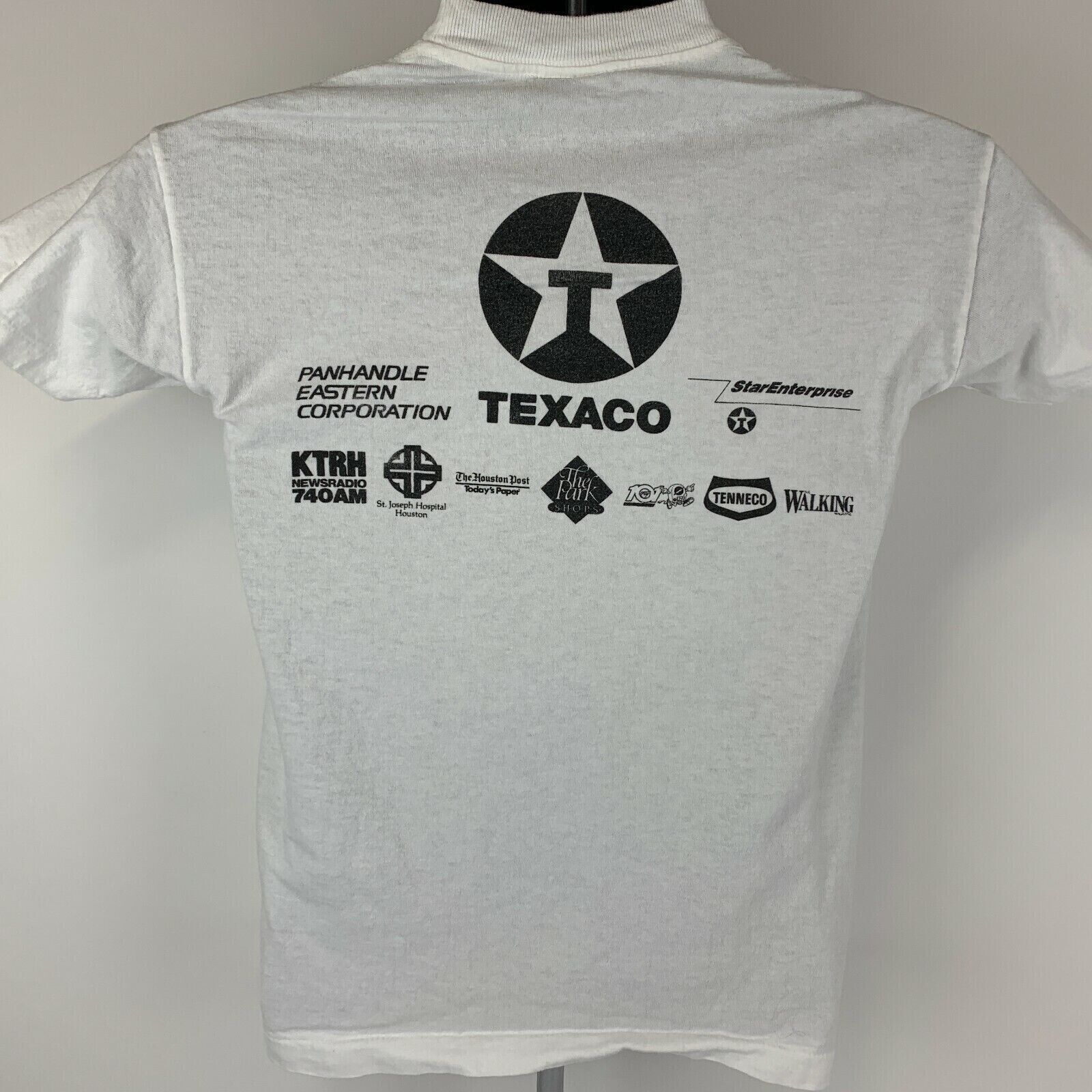 Vintage Vintage 80s Houston Tunnel Hike T Shirt Hiking Texas X-Small Size US XS / EU 42 / 0 - 3 Thumbnail