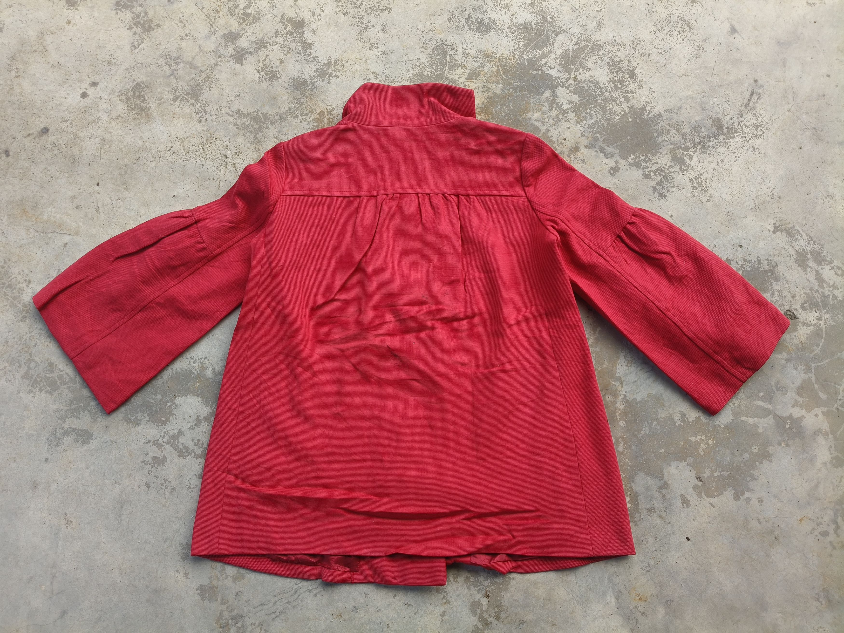 Michel Klein Michel Klein Ruffled Sleeve Jacket Size XS / US 0-2 / IT 36-38 - 4 Thumbnail