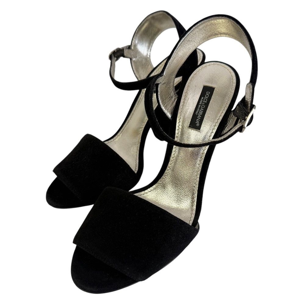 Dolce & Gabbana Dolce&Gabbana Corn Heel High Heel Sandals Leather Shoes DUTY FREE for USA