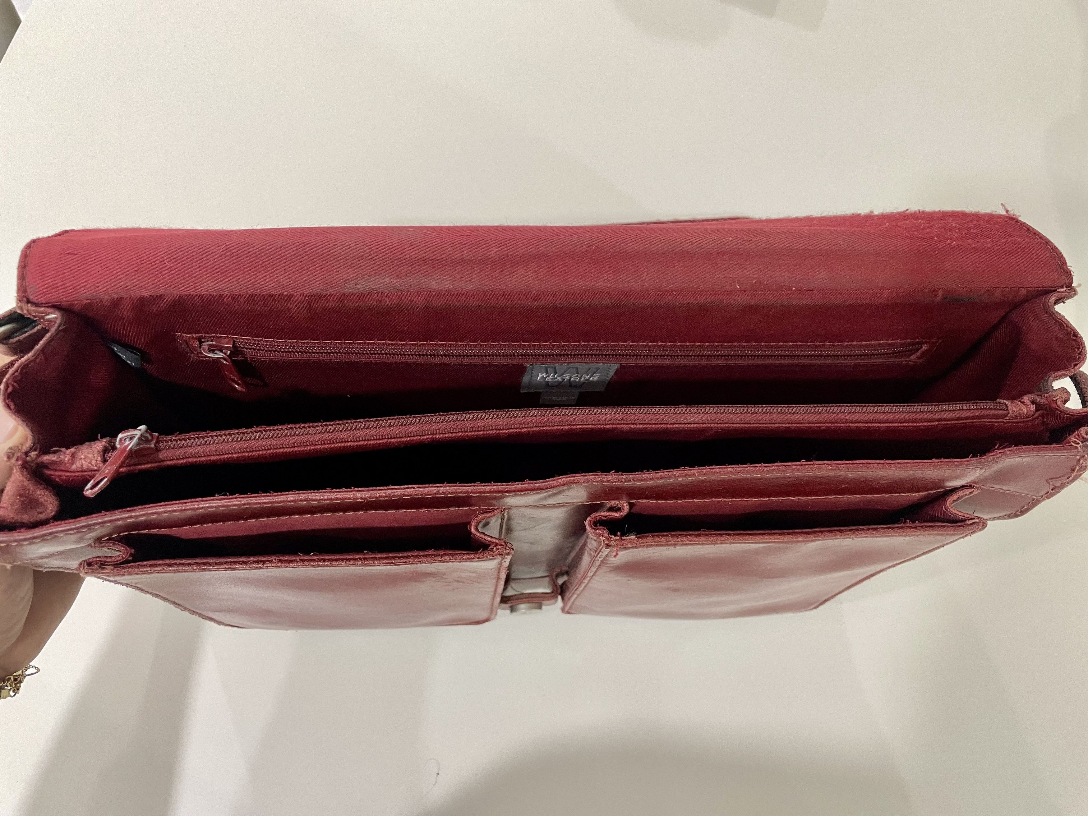 Wilsons Leather Wilson Leather Messenger Bag Size ONE SIZE - 5 Thumbnail