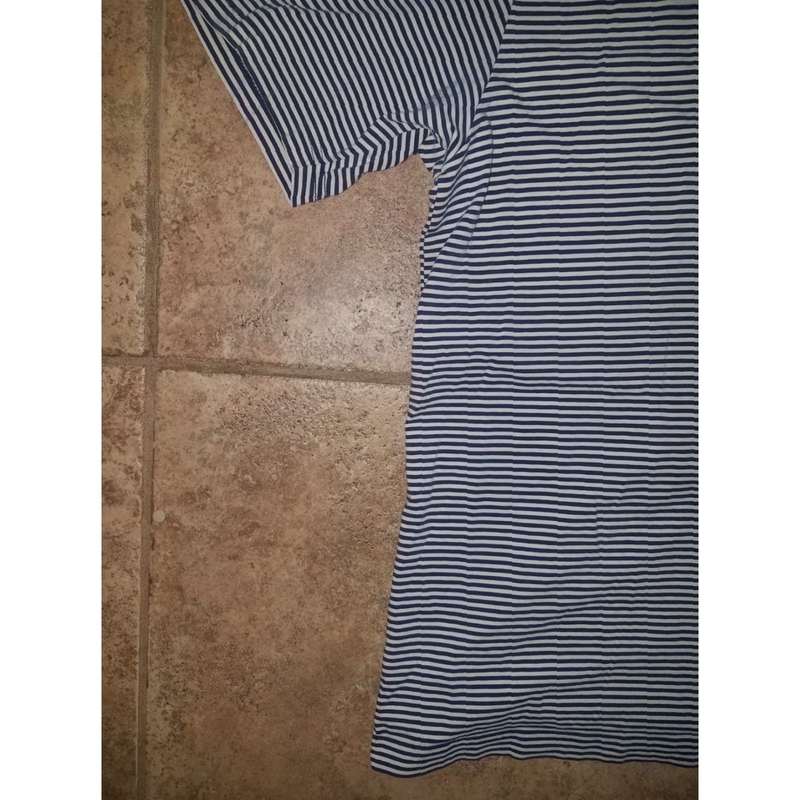 Peter Millar PETER MILLAR Polo Shirt Golf XL Men Blue White Striped Shirt Mens XL Blue/White Striped Golf Polo Size US XL / EU 56 / 4 - 4 Thumbnail