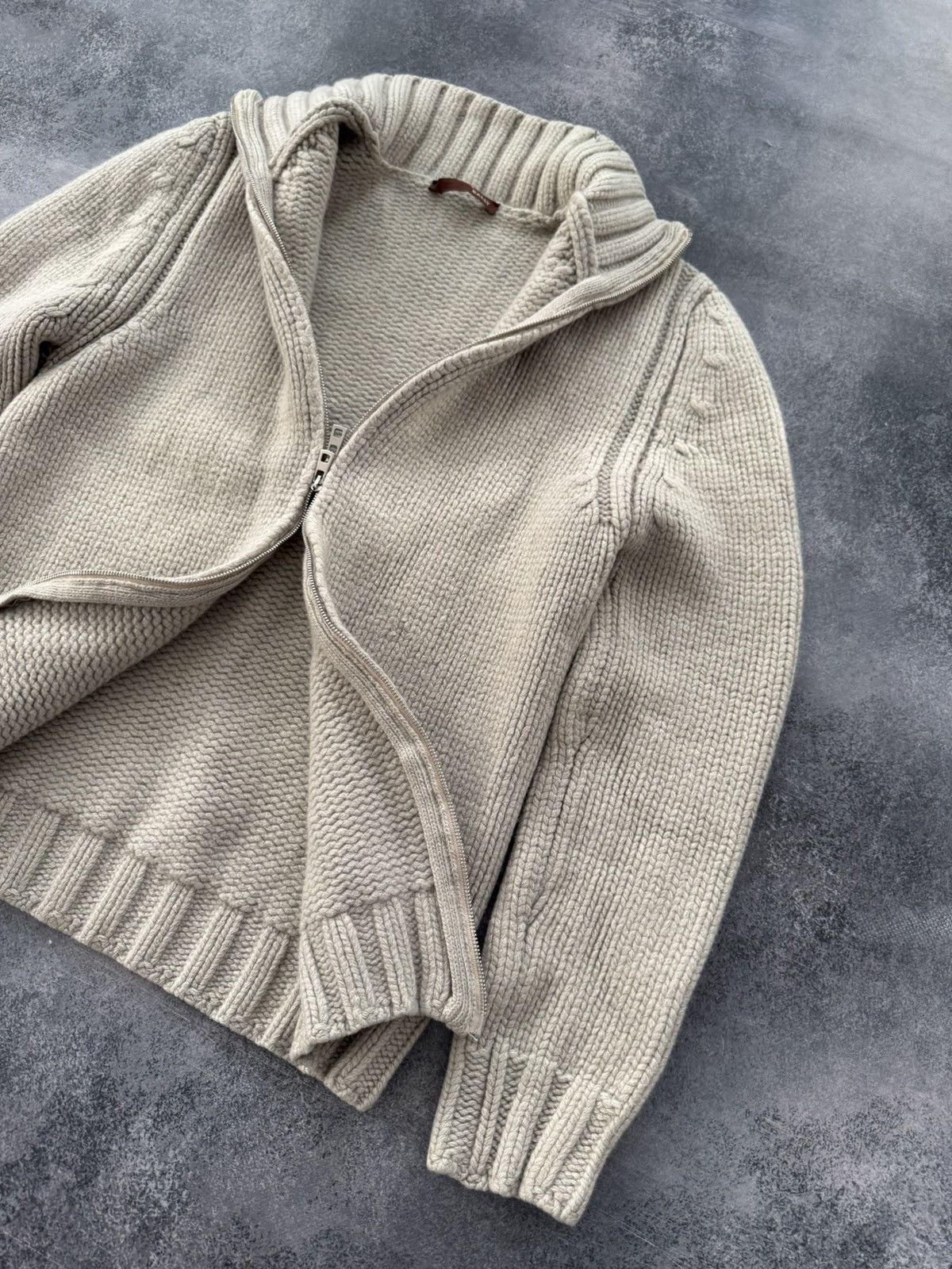 Bally Vintage Bally knit zip up sweater Size US S / EU 44-46 / 1 - 6 Thumbnail