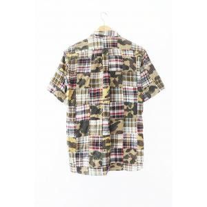 Bape Bape 1st Camo plaid check patchwork shirt Size US M / EU 48-50 / 2 - 2 Thumbnail
