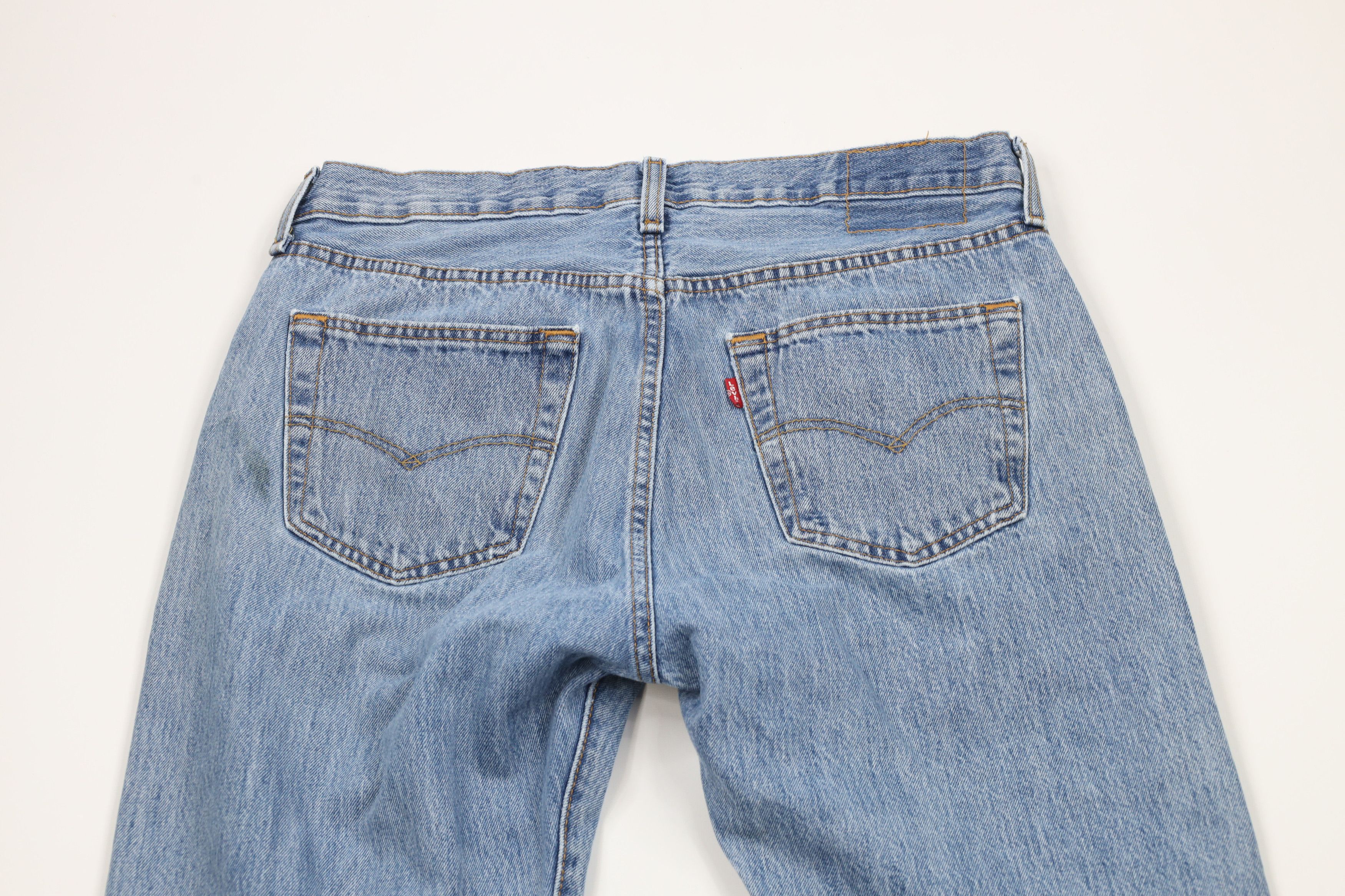 Levi's × Vintage Vintage Y2K Levis 501xx Button Fly Original Fit Denim Jeans Size US 34 / EU 50 - 10 Thumbnail