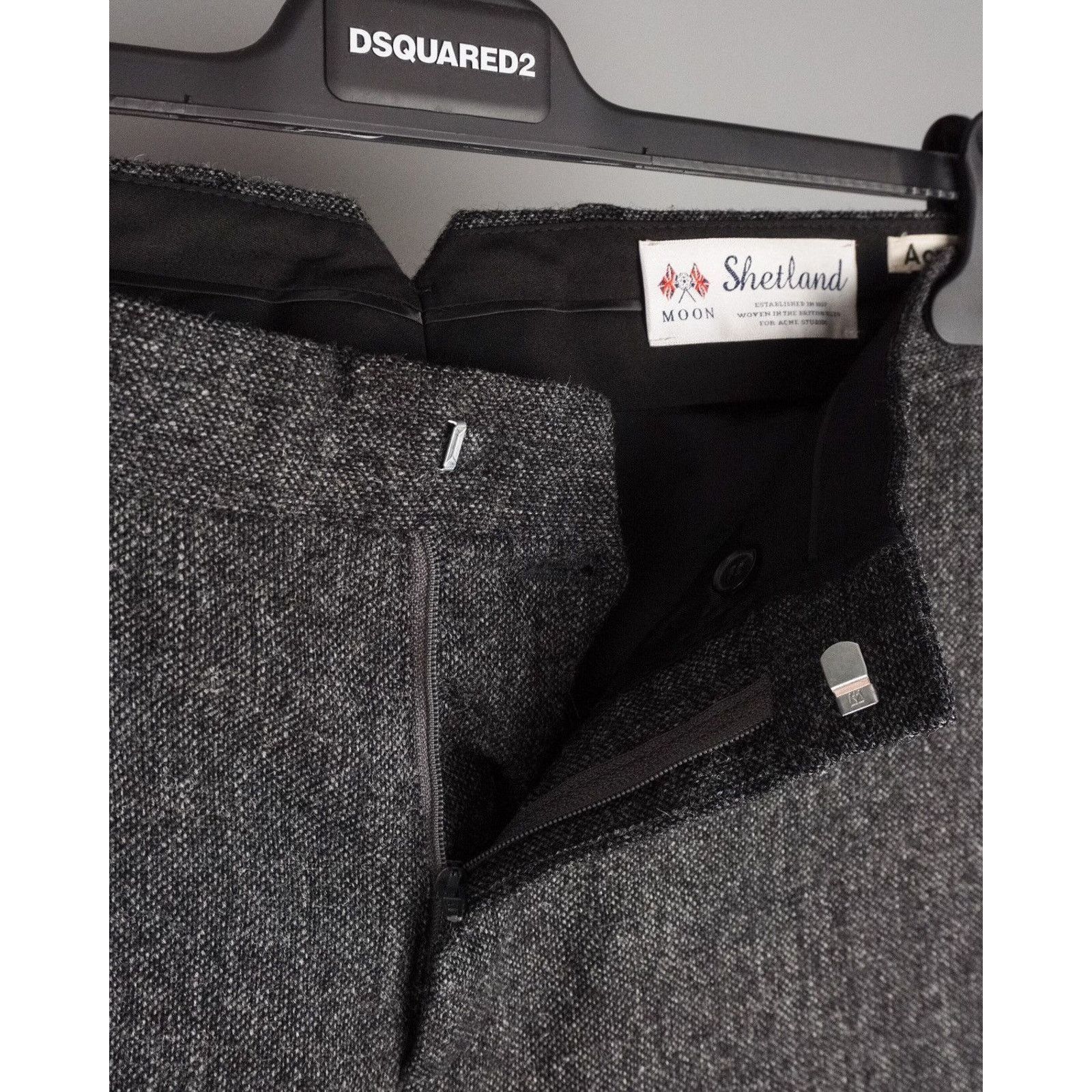 Acne Studios Rare acne studios 2015 aron tweed wool grey trousers pants Size US 32 / EU 48 - 5 Thumbnail