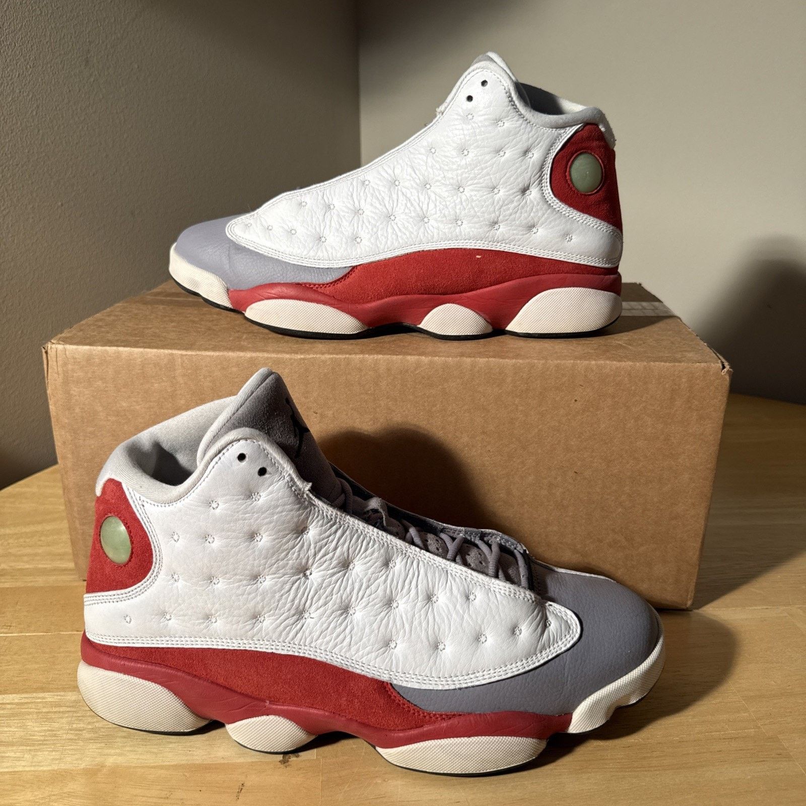 Jordan Brand Size 11.5 - Jordan 13 Retro Grey Toe 2014 No Box OG 2014 Size US 11.5 / EU 44-45 - 2 Thumbnail