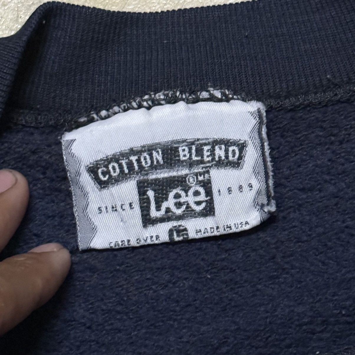 Lee Vintage Lee Big Logo Made in USA Sweatshirt Size US L / EU 52-54 / 3 - 8 Thumbnail