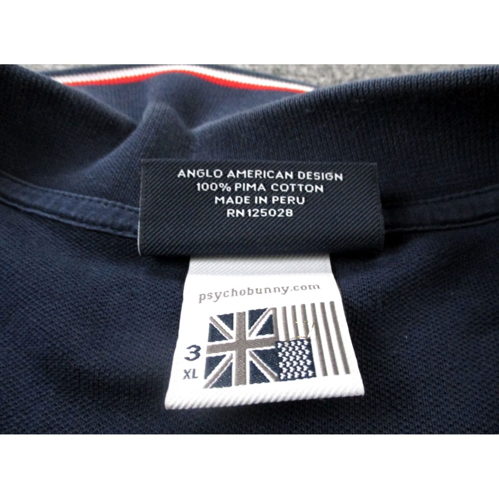Psycho Bunny Psycho Bunny Shirt Mens XL Blue Golf Logo Casual Business Street Size US XL / EU 56 / 4 - 7 Thumbnail