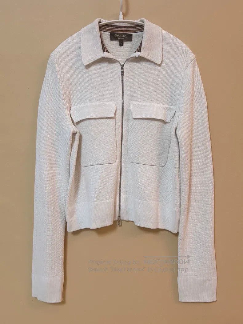 LORO PIANA Beige Cashmere Jacket