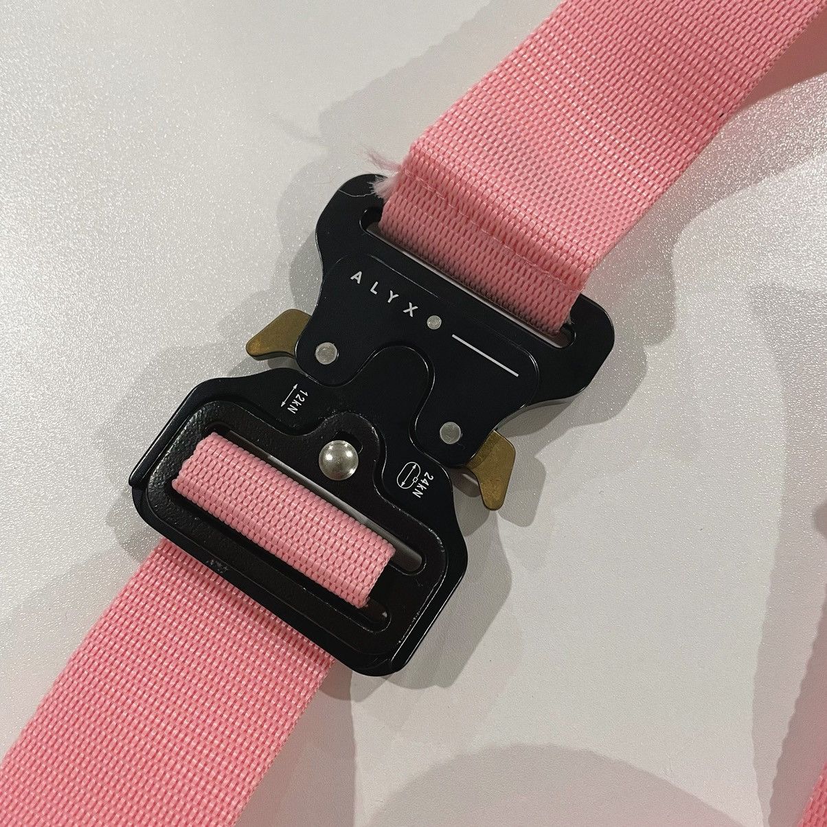 1017 ALYX 9SM 1017 ALYX 9SM pink rollercoster belt Size ONE SIZE - 4 Thumbnail