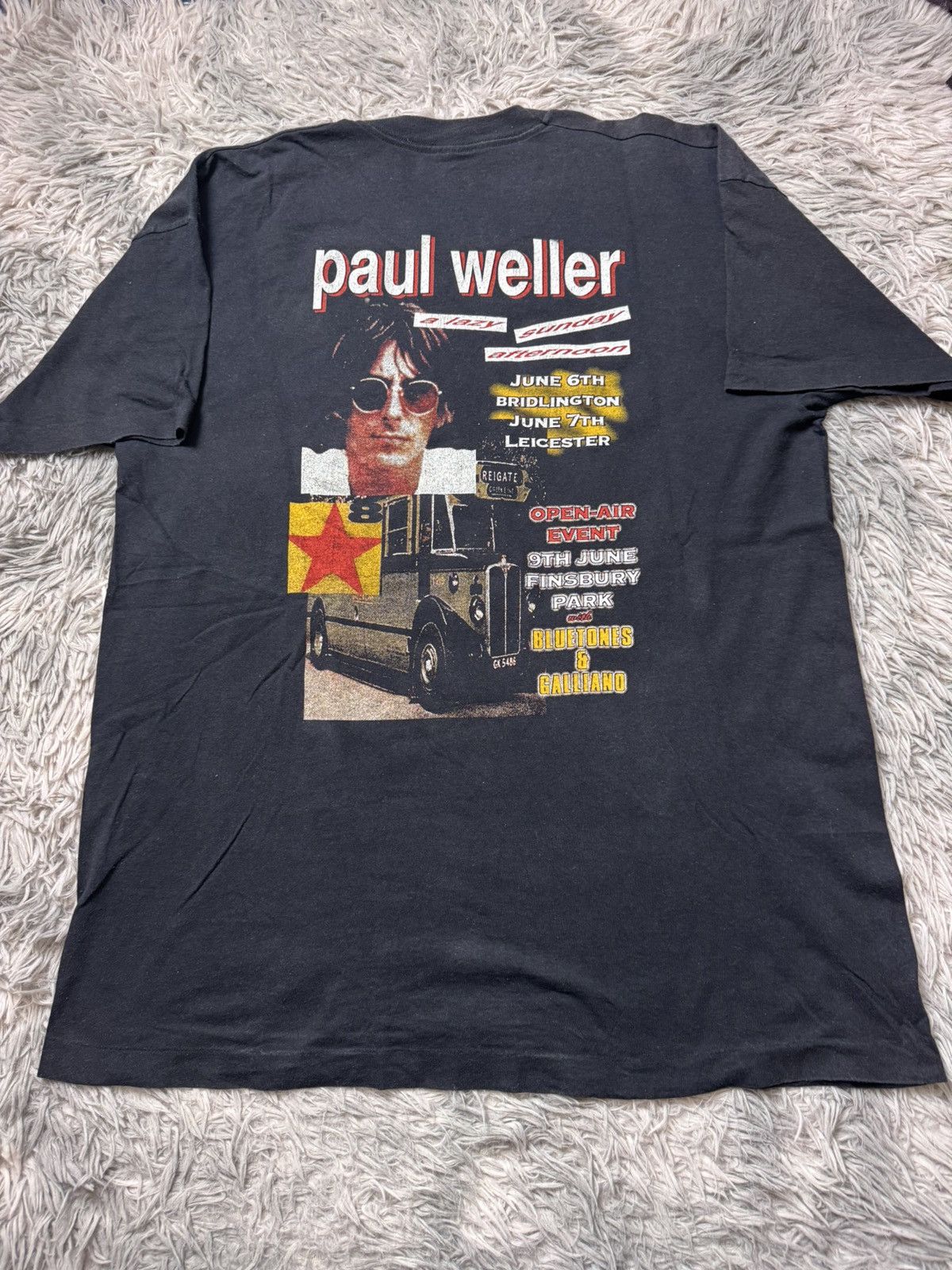 Vintage Vintage Paul Weller 90’s A Lazy Sunday Afternoon Size US L / EU 52-54 / 3 - 5 Thumbnail