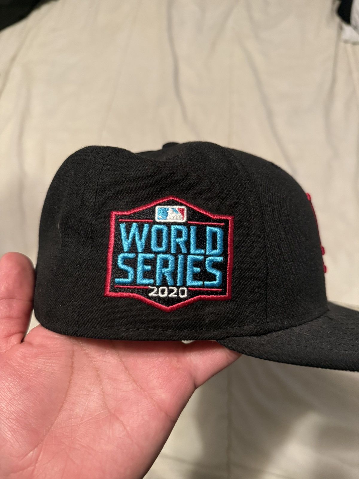 New Era New Era Hat Club LA Dodgers World Series 2020 size 7 1/2 Size ONE SIZE - 2 Thumbnail