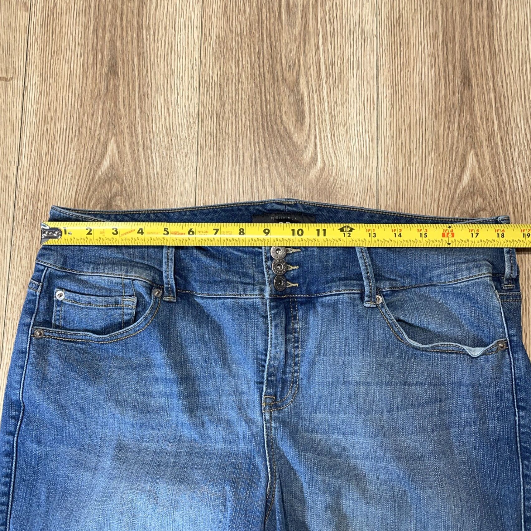 Torrid VINTAGE Torrid Plus Size Jeans Womens Jegging Stretch Blue Denim 20R Size 42" / US 20 - 5 Thumbnail