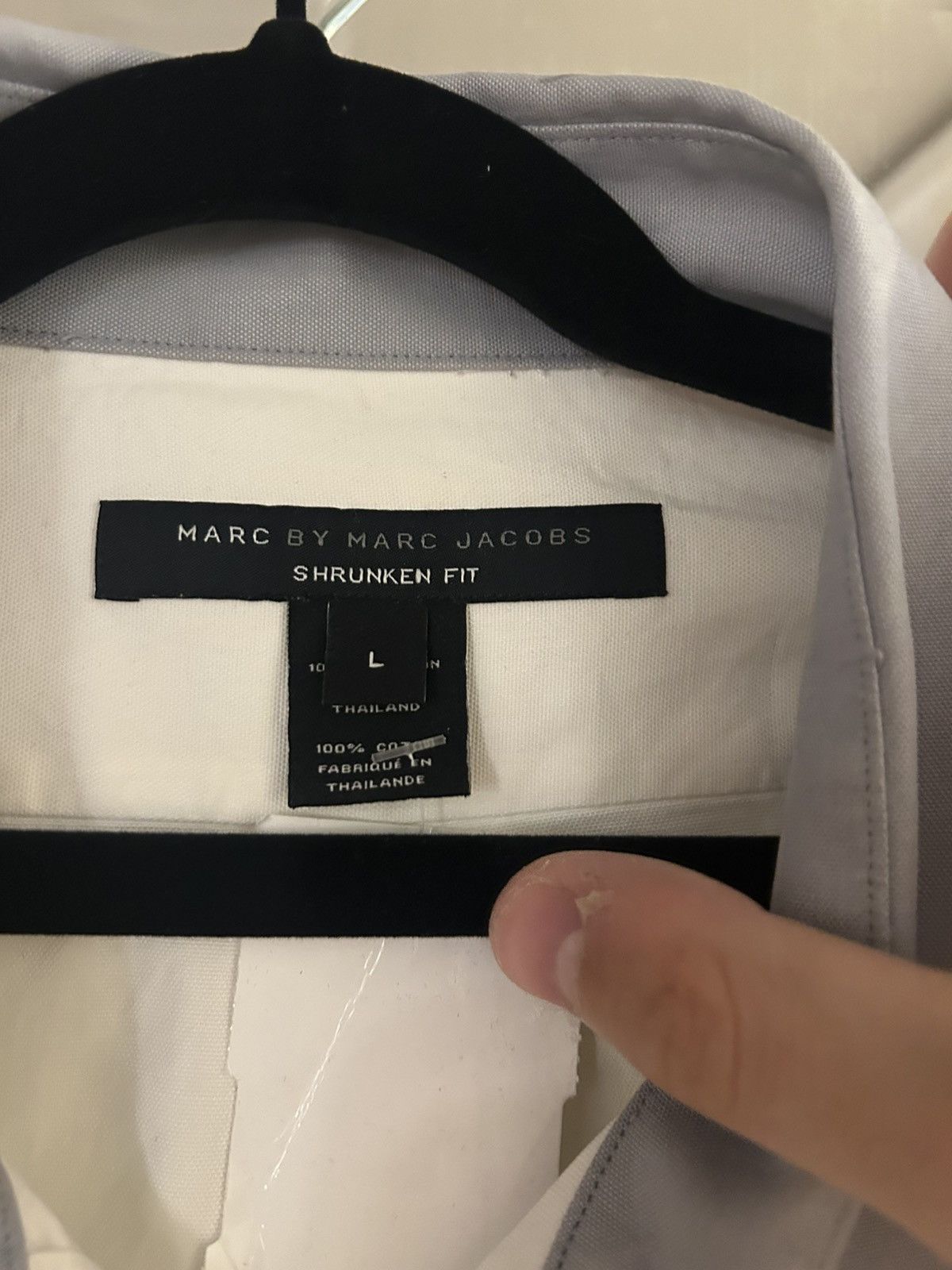 Marc Jacobs Marc Jacobs Contrast Placket Button-Up Size US L / EU 52-54 / 3 - 2 Thumbnail