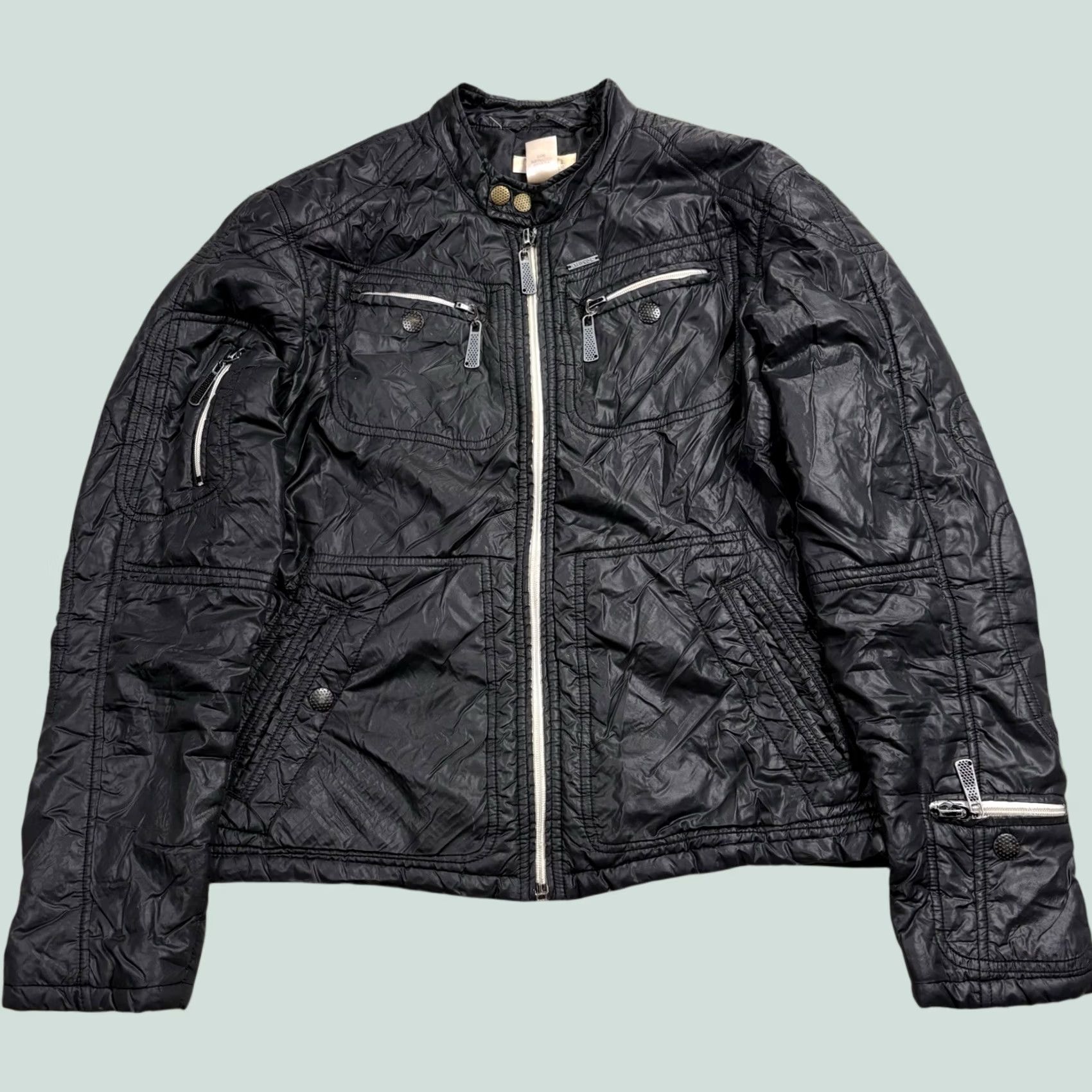 Diesel × Vintage Diesel Night riders vintage jacket READ CAPTION