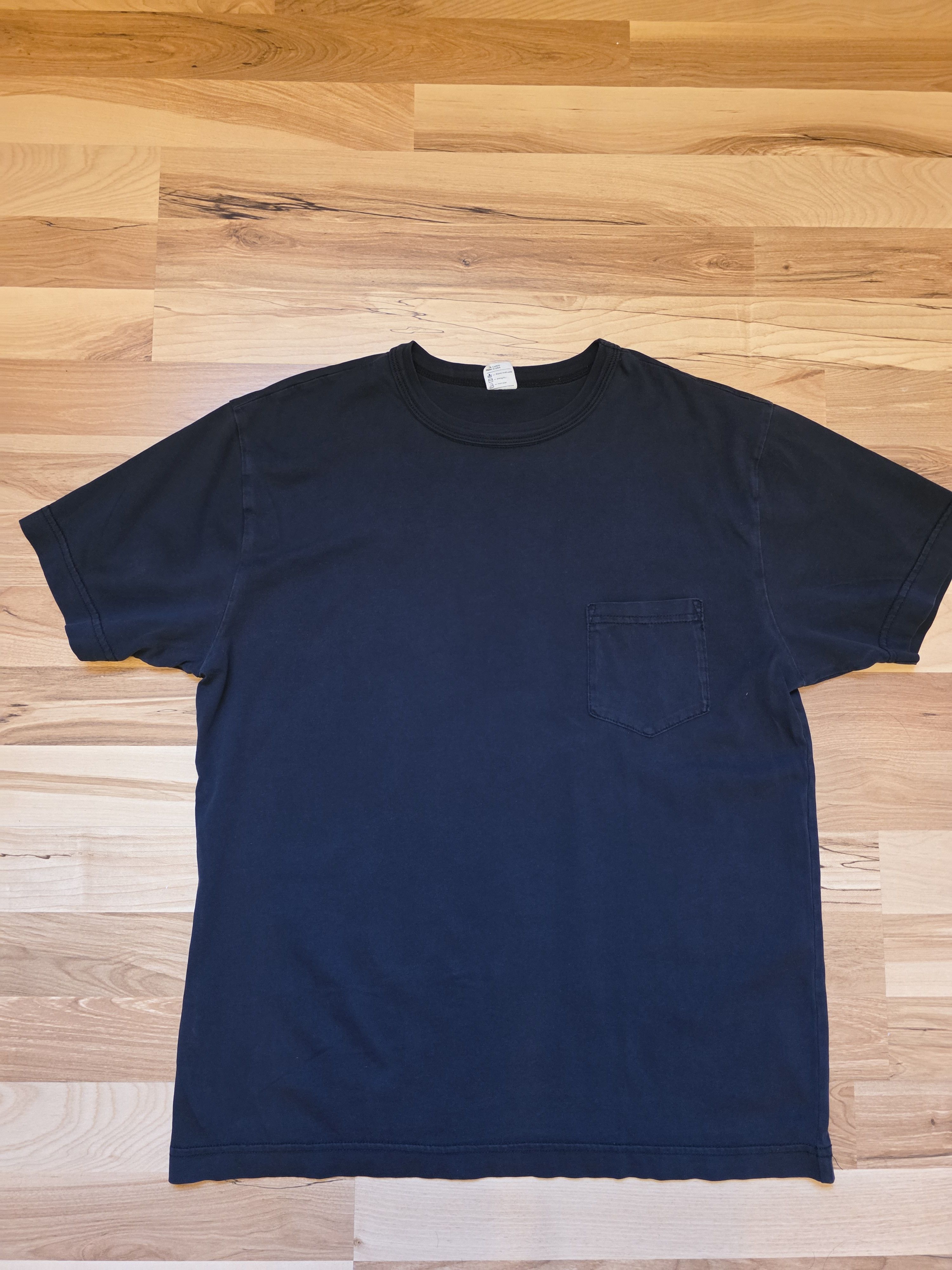 3sixteen Black Pima Cotton Tee Shirt Small