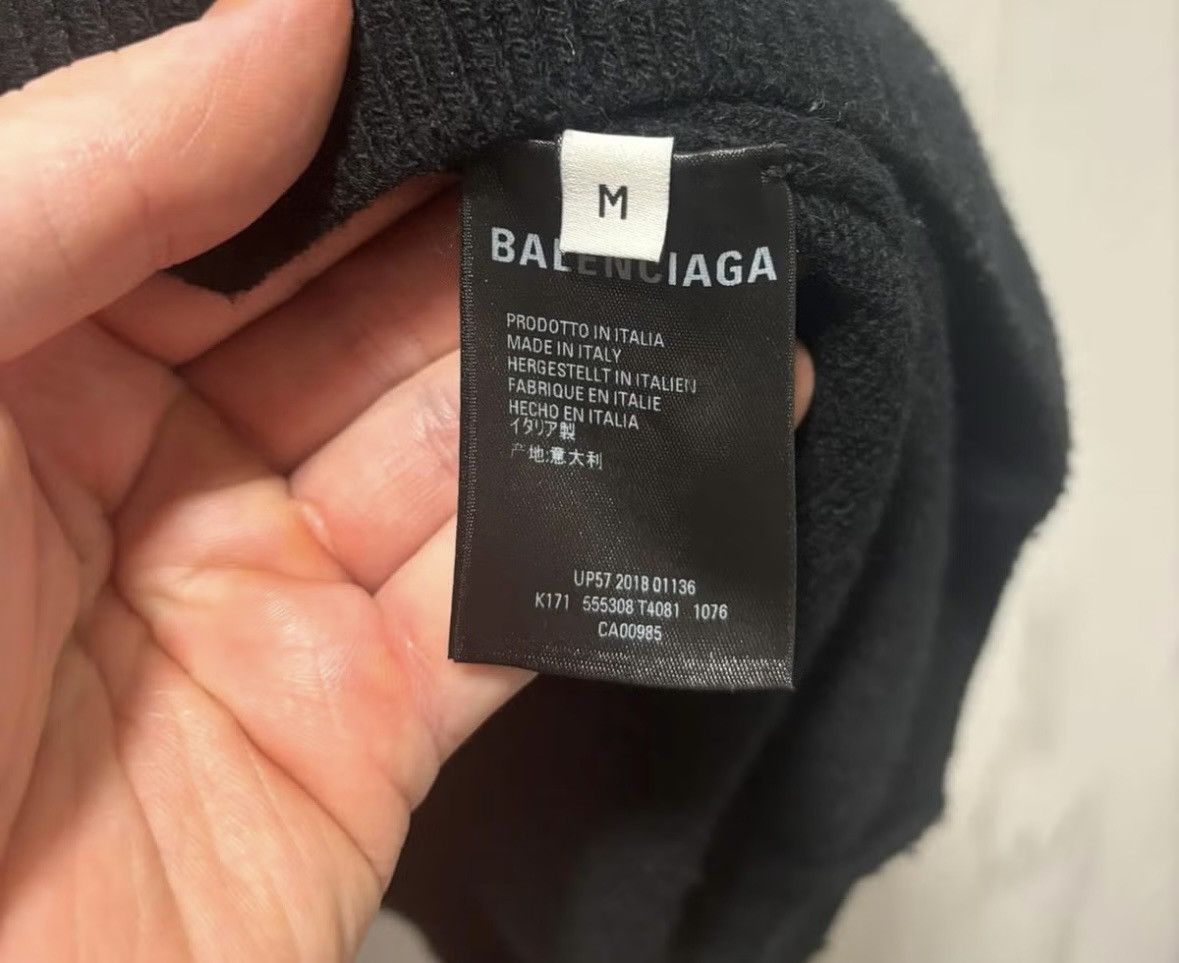 Balenciaga Balenciaga Kashmir logo sweater Size US M / EU 48-50 / 2 - 2 Thumbnail