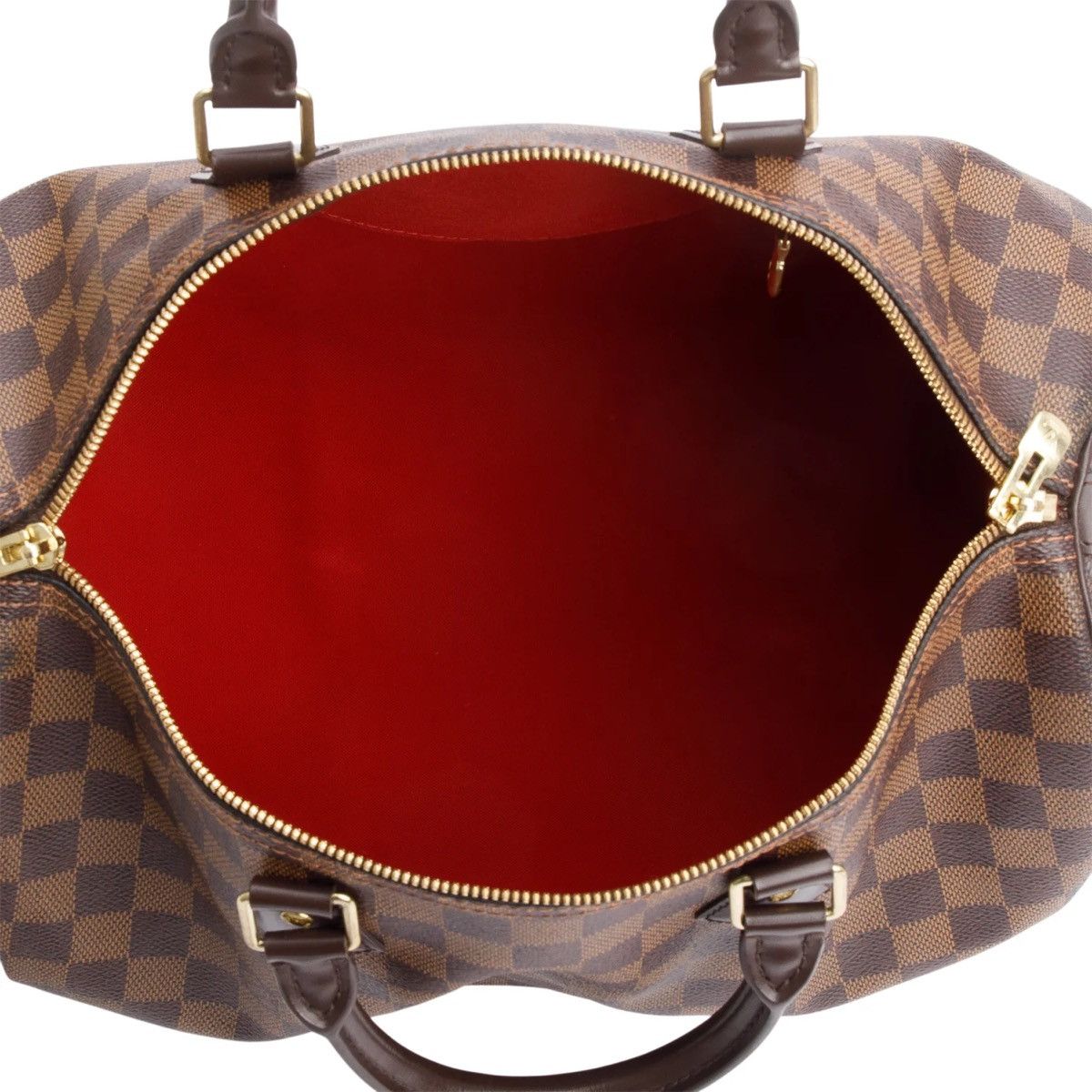 Louis Vuitton LOUIS VUITTON Damier Ebene Speedy Bandouliere 35 Size ONE SIZE - 8 Thumbnail
