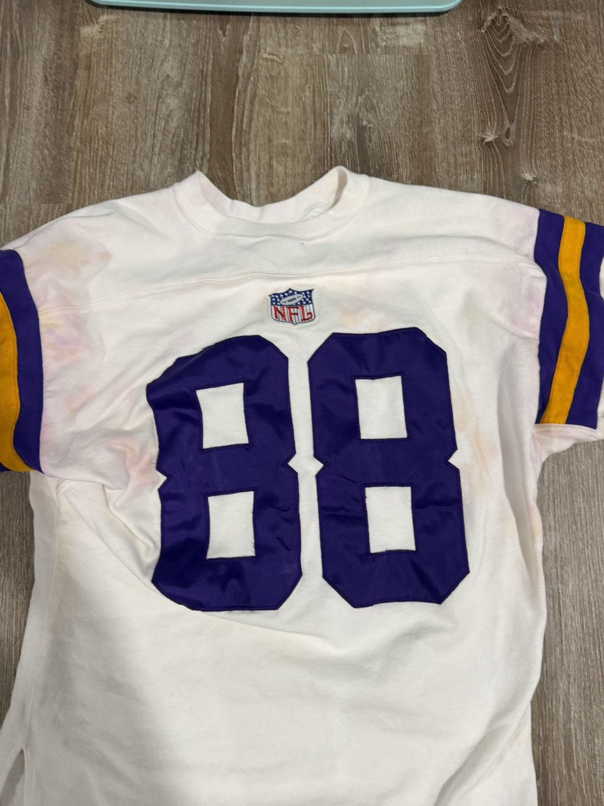 NFL Vintage Champion Minnesota Vikings #88 Jersey Size US L / EU 52-54 / 3 - 3 Thumbnail