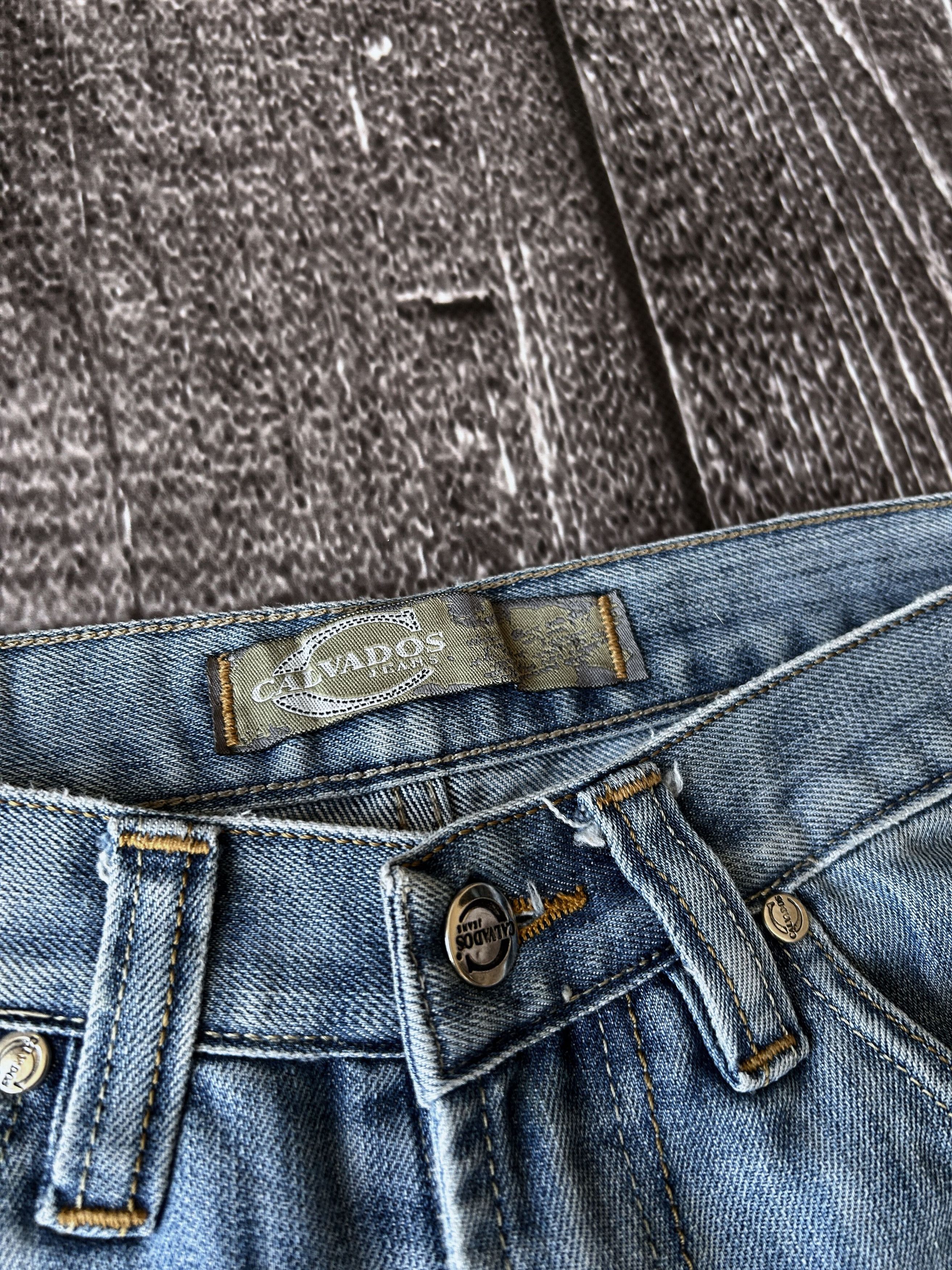 Vintage Light Wash Wide Leg Zip Pocket Baggy Denim Jeans Y2K Style Size US 30 / EU 46 - 10 Thumbnail