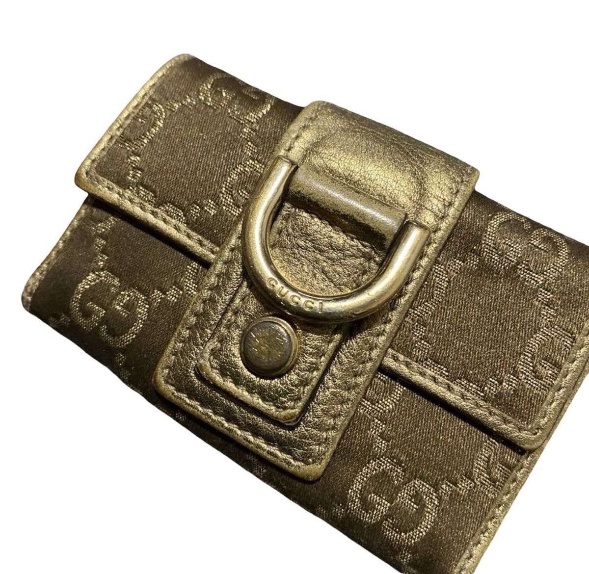 Gucci Gucci Vintage GG Monogram Abbey D-Ring 6-Key Case Size ONE SIZE - 3 Thumbnail