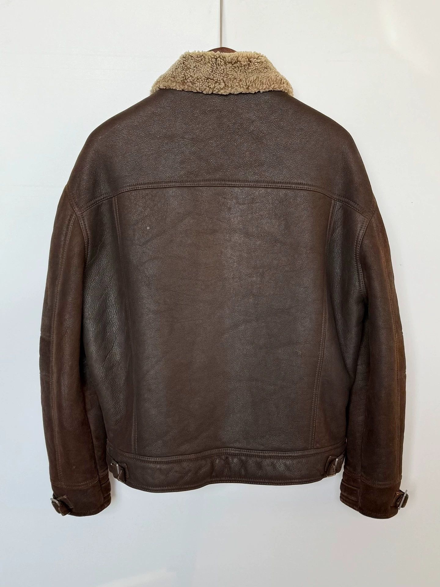 Gucci Gucci Brown Suede Shearling Jacket Tom Ford Era 48 Size US M / EU 48-50 / 2 - 4 Thumbnail
