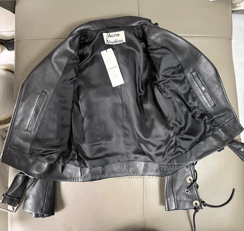 Acne Studios Acne Studios Women's Leather Jacket Size XXS / US 00 / IT 34 - 2 Thumbnail