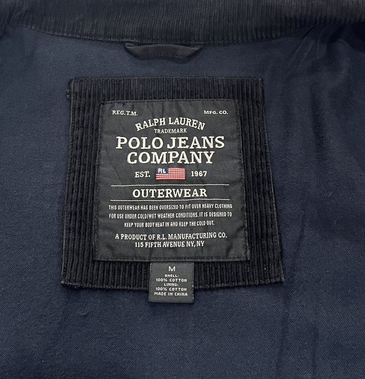 Polo Ralph Lauren Vintage Polo Jeans by Ralph Lauren Duck Canvas Material Size US L / EU 52-54 / 3 - 9 Thumbnail